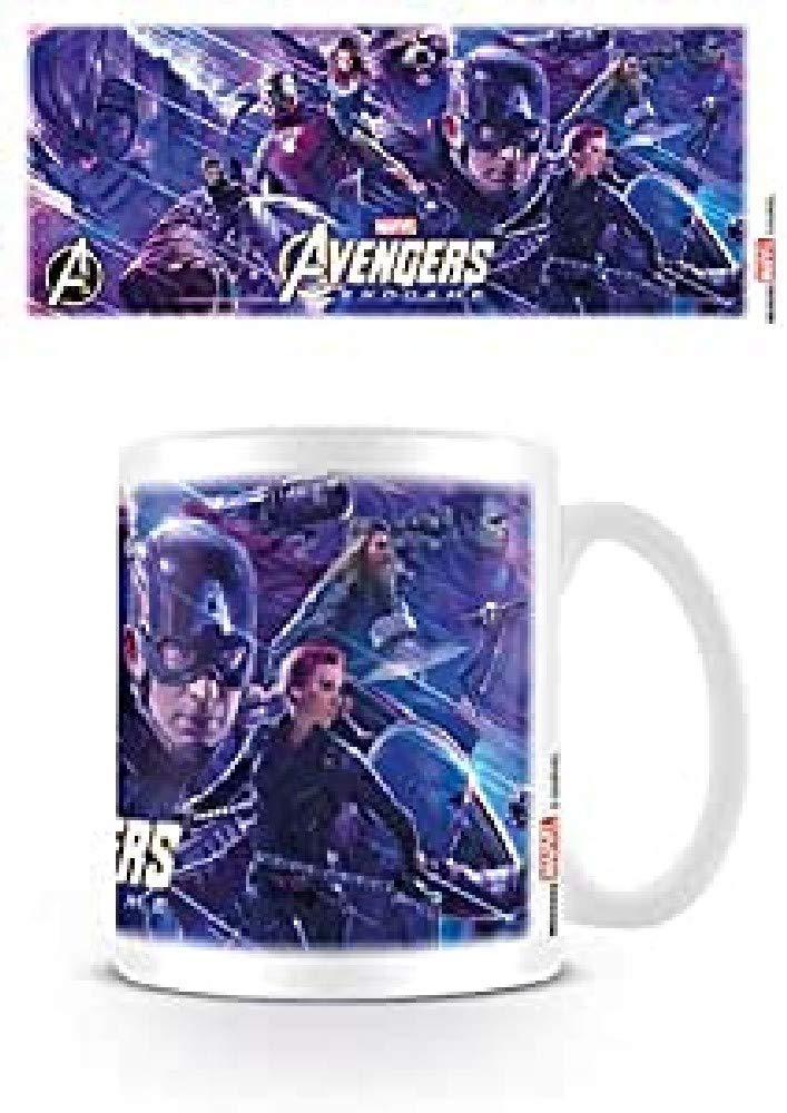 Marvel MG25660 Avengers: Endgame - Tazza in ceramica, 315 ml, colore: Viola