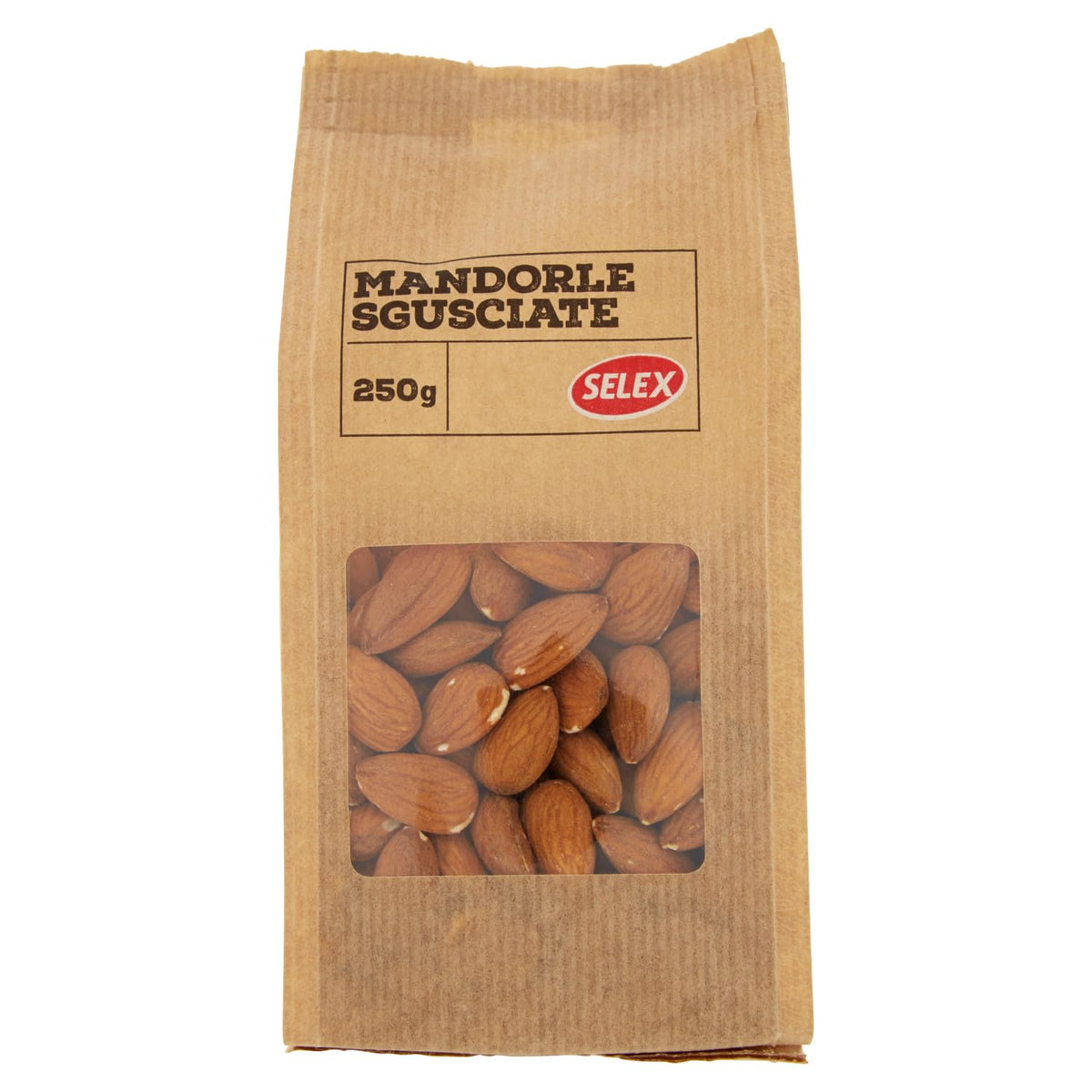 Selex frutta secca mandorle sgusciate 250 g