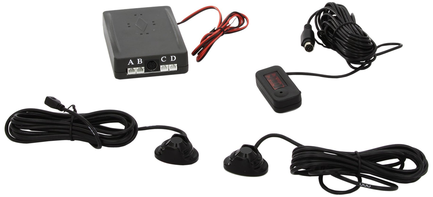 Bottari 30270 Presa Kit Sensore di Parcheggio per Auto Universale, 12V, Nero