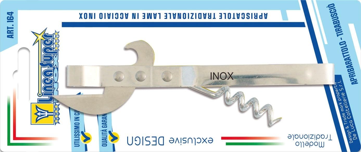 De Luca Coltellerie DEL135 Apriscatole, Multicolore