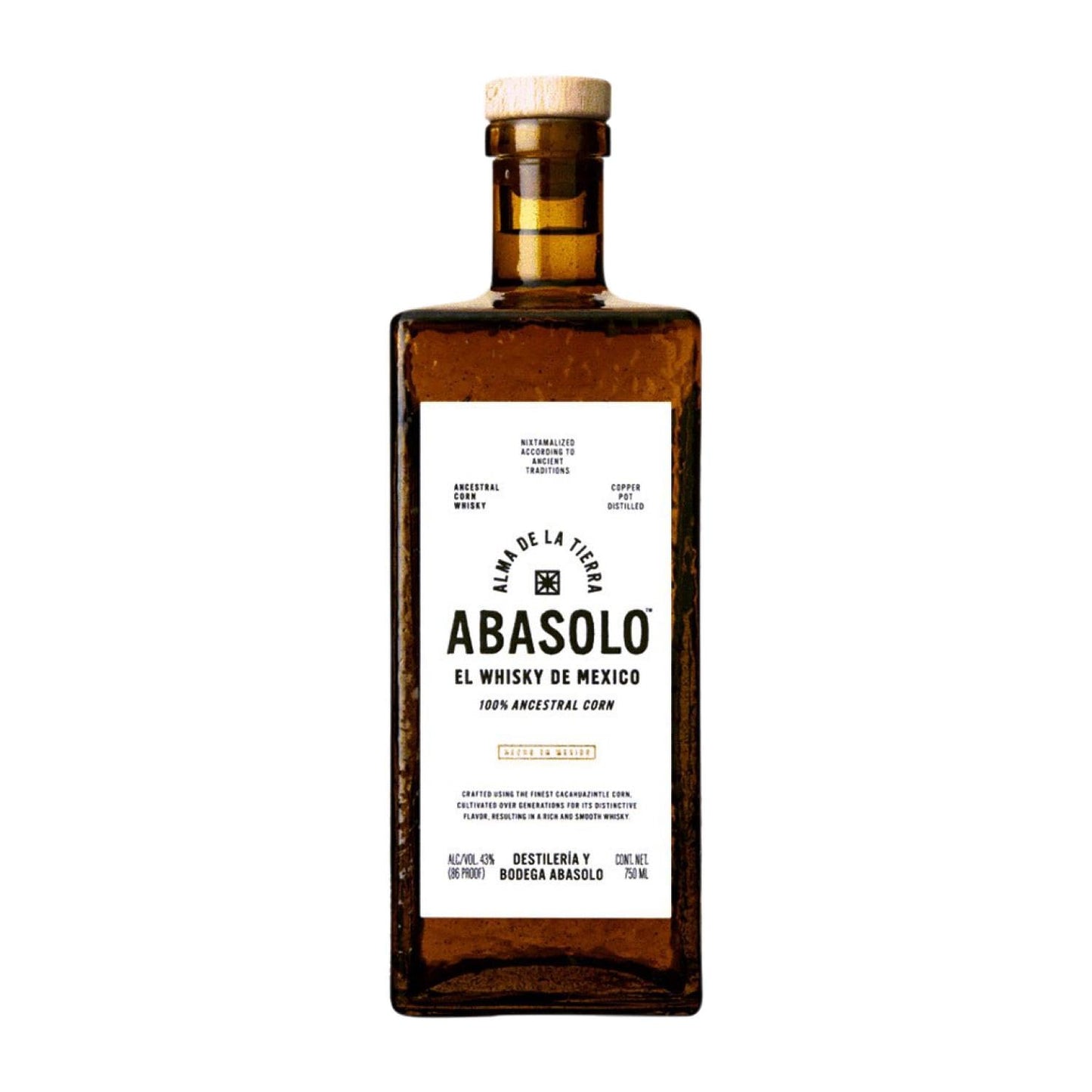 Abasolo el Whisky de México Corn Whisky 43% Vol. 0,7l