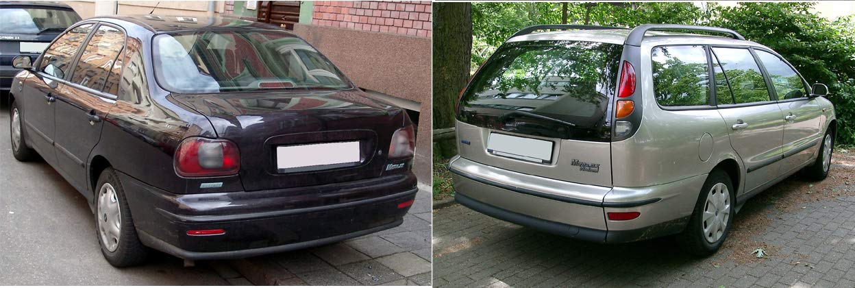 Maniglia per porta posteriore destra per Fiat Marea |1996-2002|