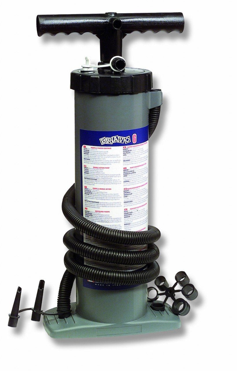 Bravo Pompa per Canoe/Kayak 6 Doppio Flusso, Grigio (Grau), Taglia Unica