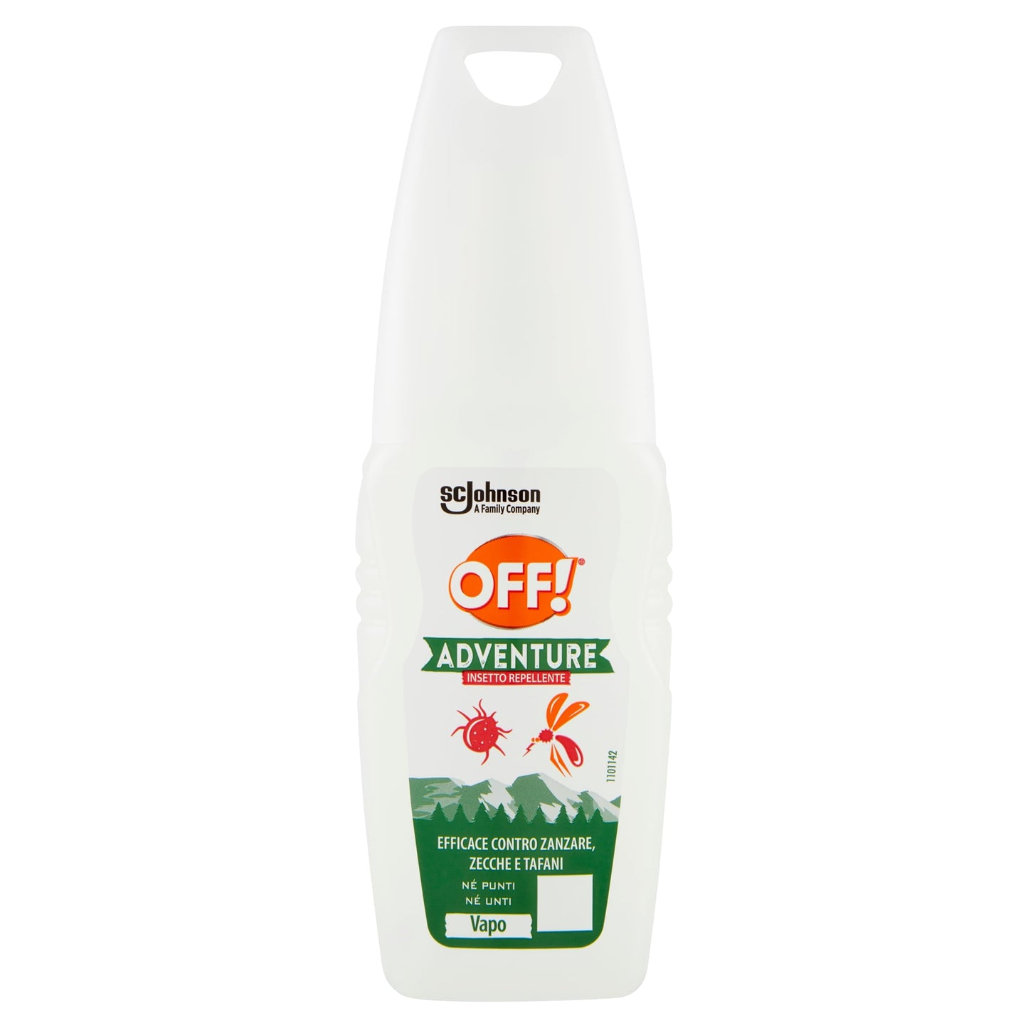OFF! Adventure Vapo Repellente Zanzare Zecche e Tafani, 100ml