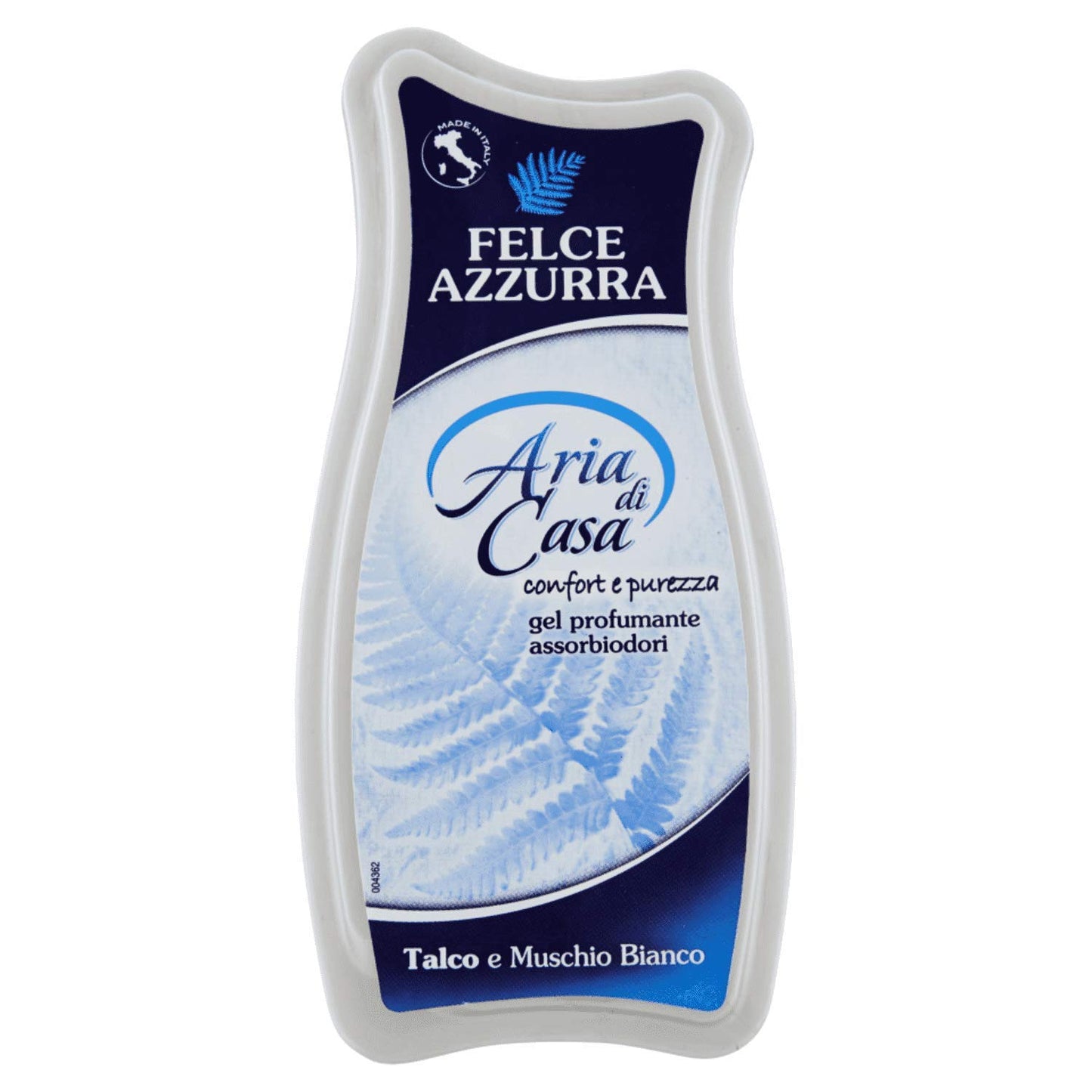 6 x Felce Azzurra Aria di Casa Profumatore Gel Deodorante per ambienti, muschio bianco, 140 g
