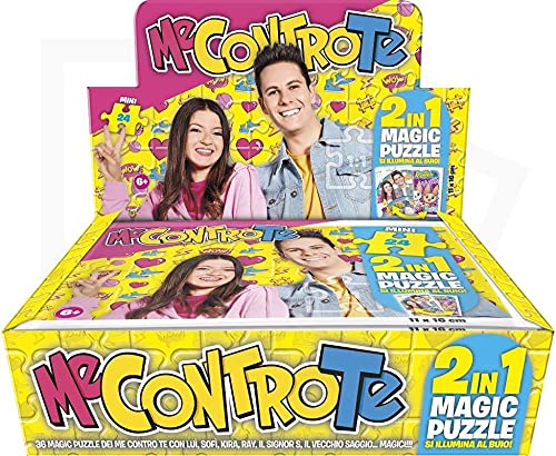 BOX COMPLETO DI 18 BUSTINE ME CONTRO TE PUZZLE MAGIC