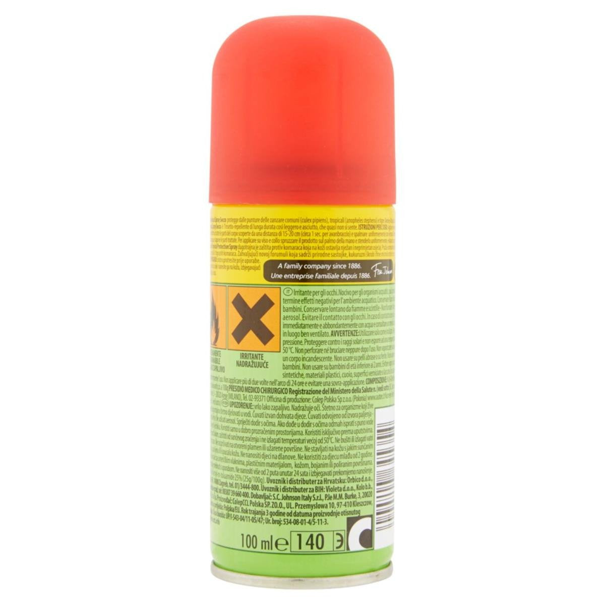 AUTAN Insetto-Repellente Spray Tropical Secco 100 Ml