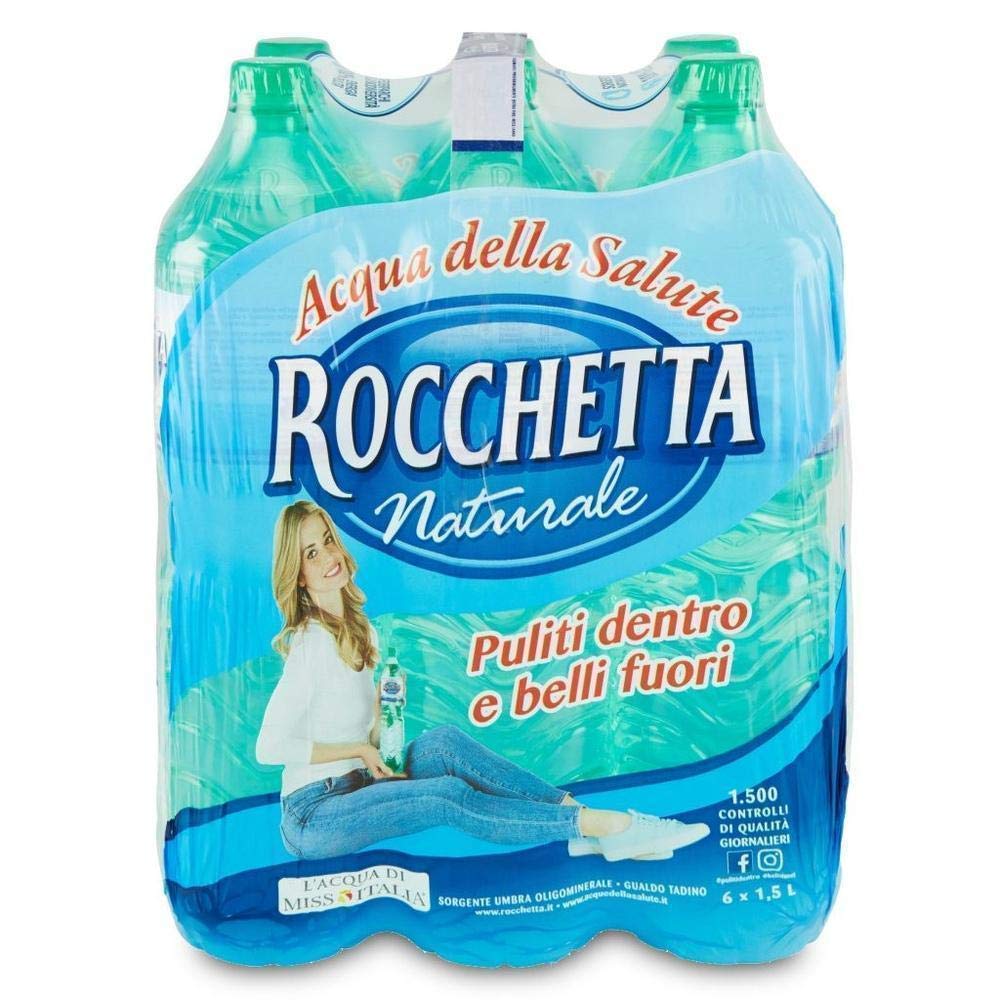 ACQUA MINERALE LISCIA ROCCHETTA LT.1,5 X 6 Bottiglie