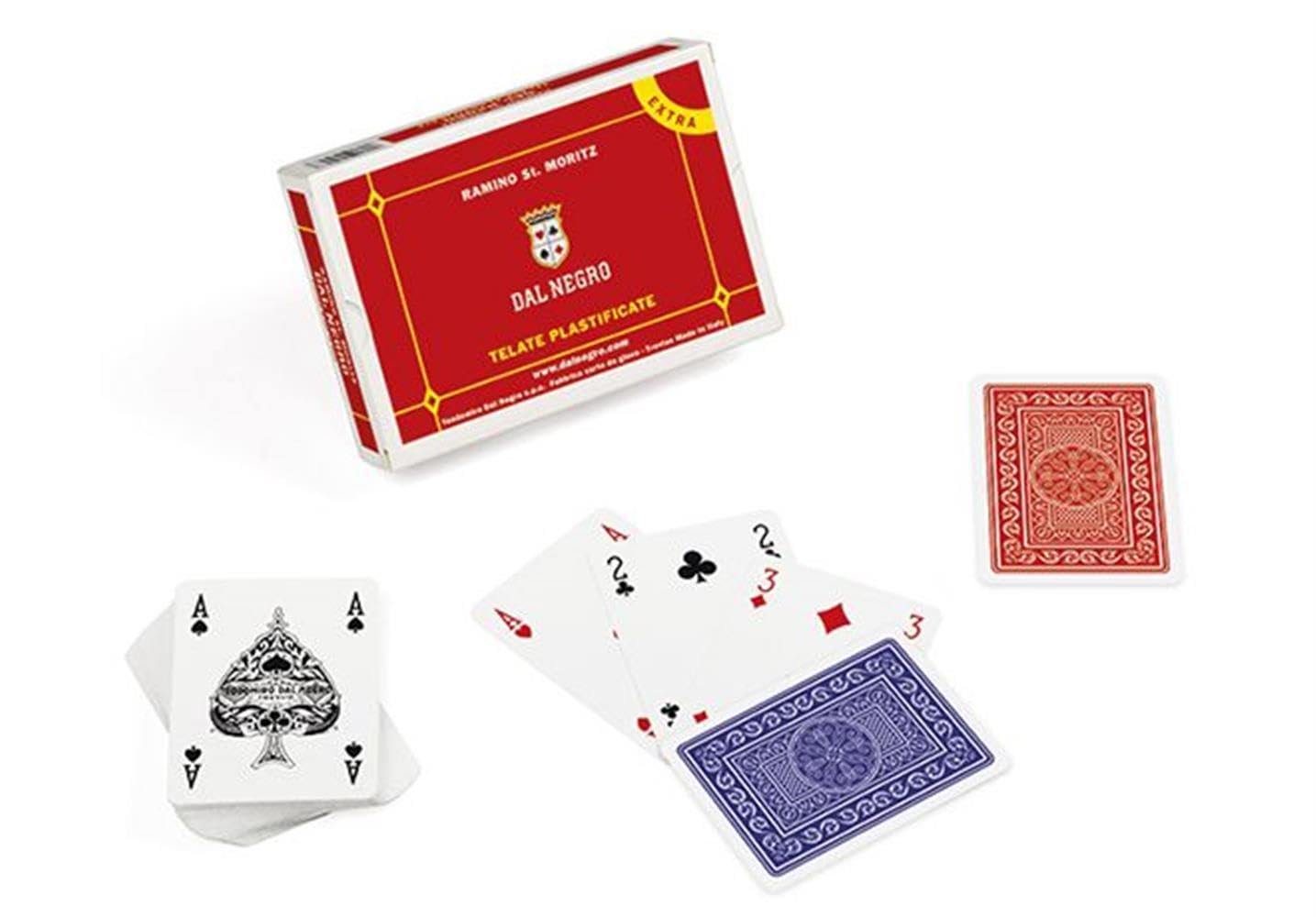 DAL NEGRO Carte Poker Ramino St.Moritz Extra 021047