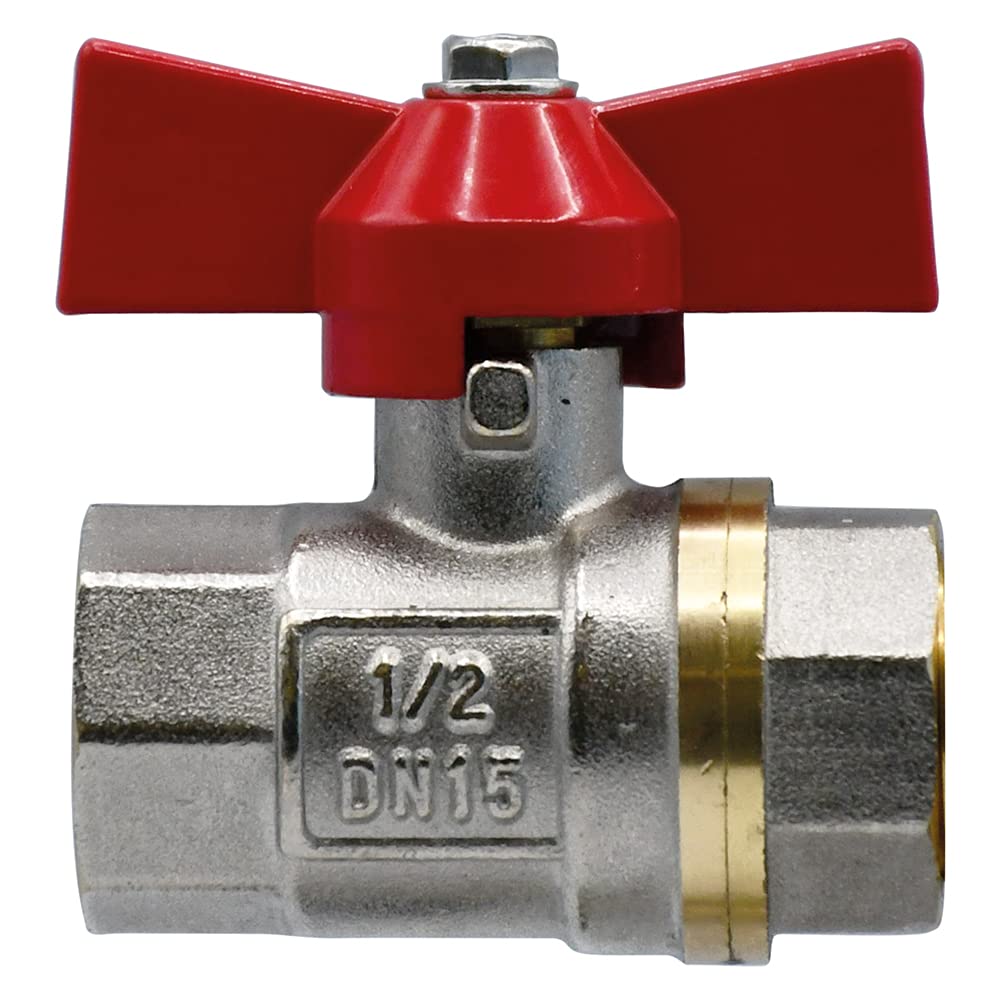 VALVOLA A SFERA FF FF 1/2' - pz. 1