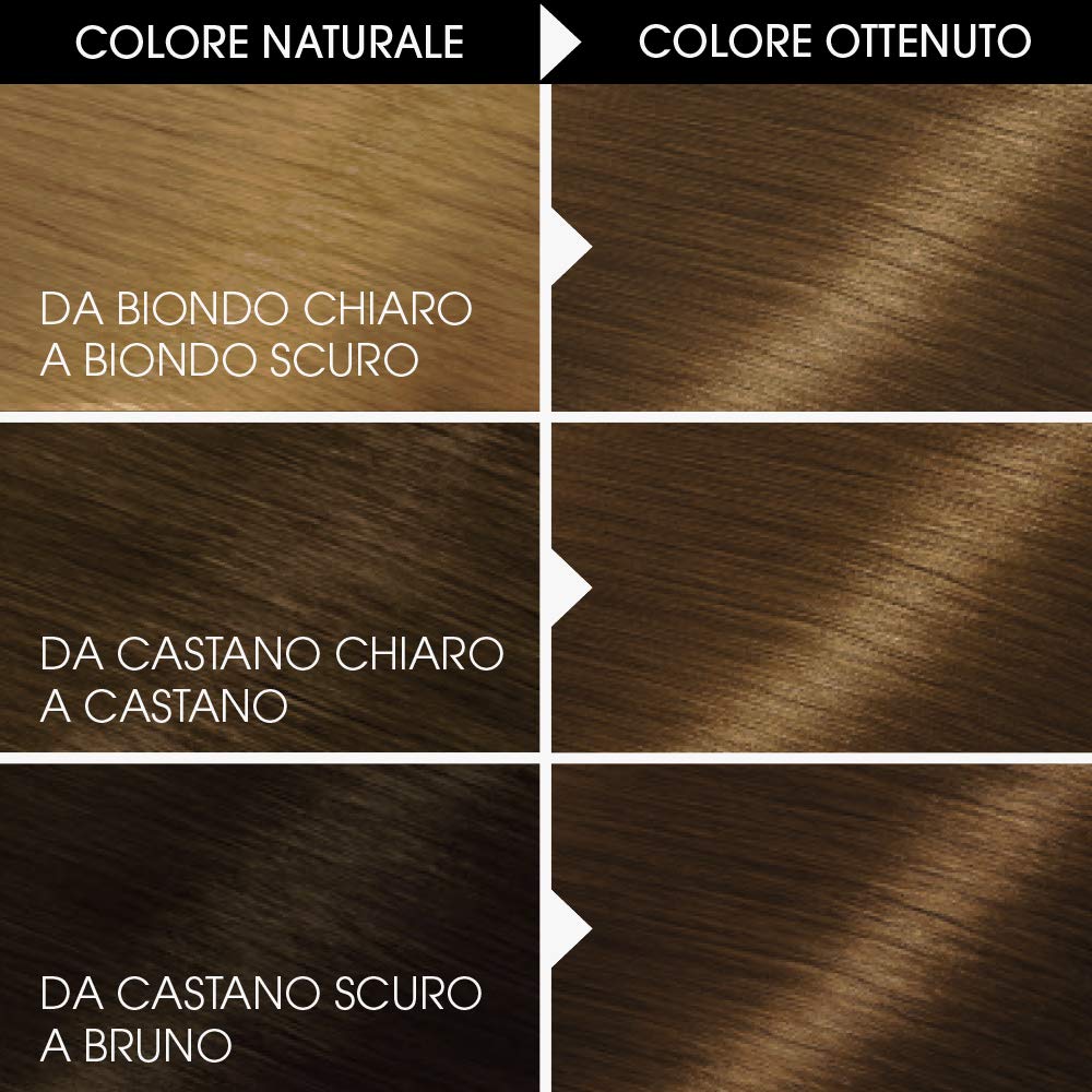 Garnier Belle Color Colorazione Permanente, 21 Castano Chiaro Dorato - 1 Pacco