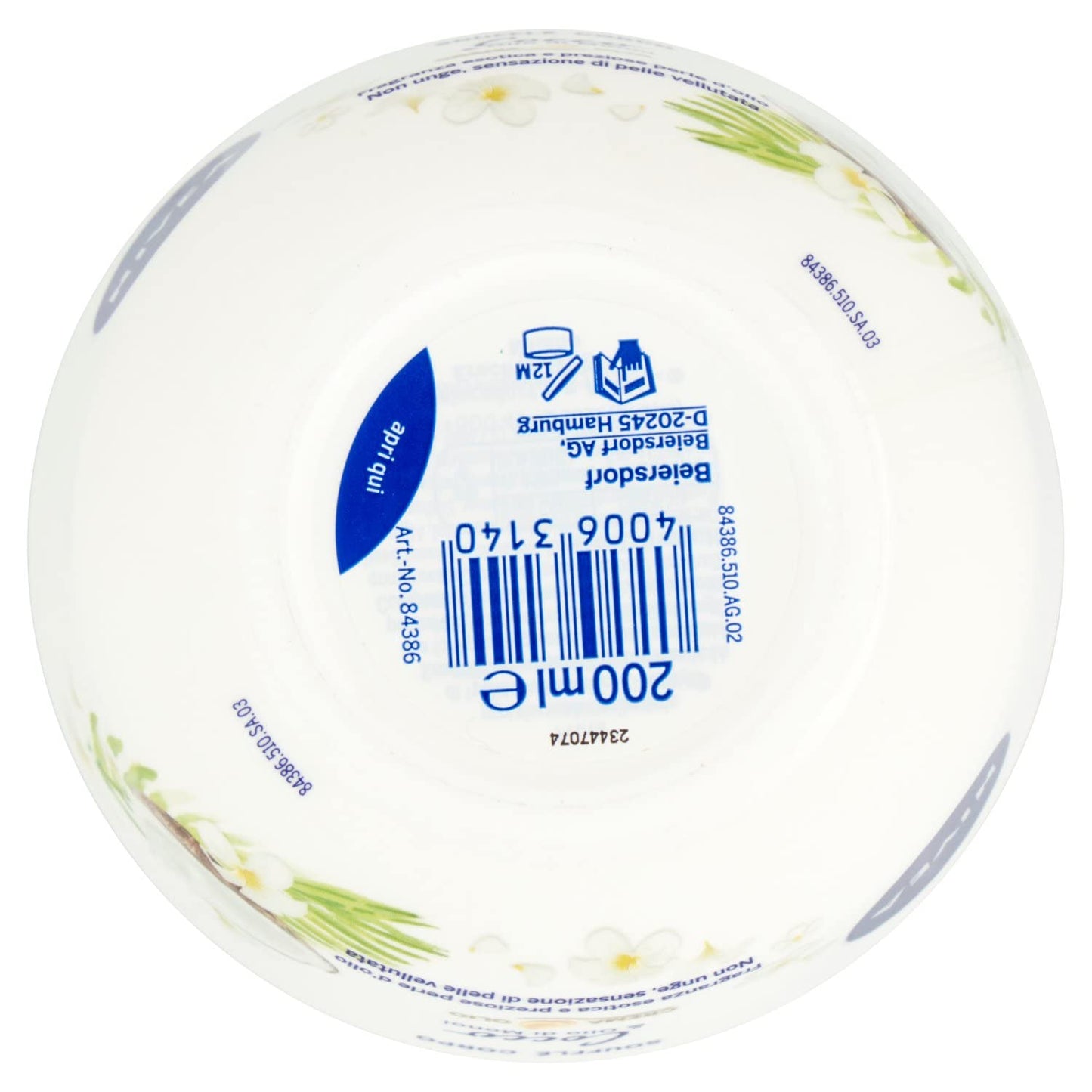 Beiersdorf Nivea Crema Corpo Soufflé Cocco Monoj 200Ml - 240 g