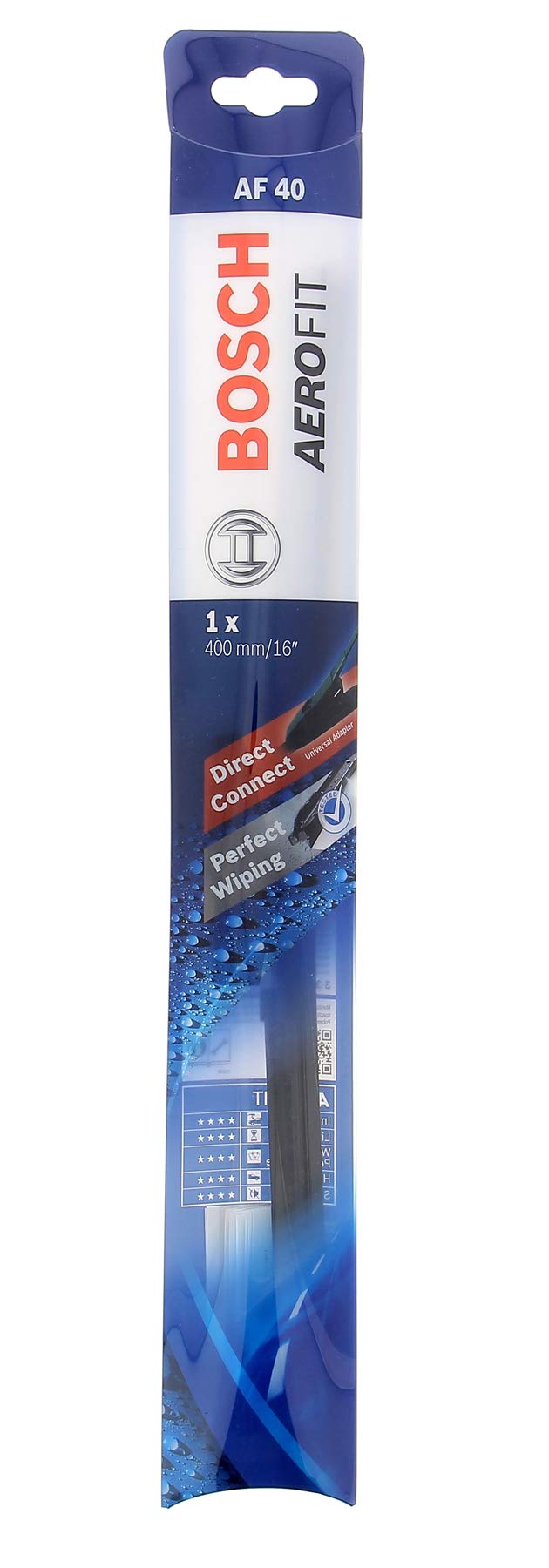 Bosch Automotive 3397016055 Spazzola Tergicristallo Aerofit Mm 400 Af40