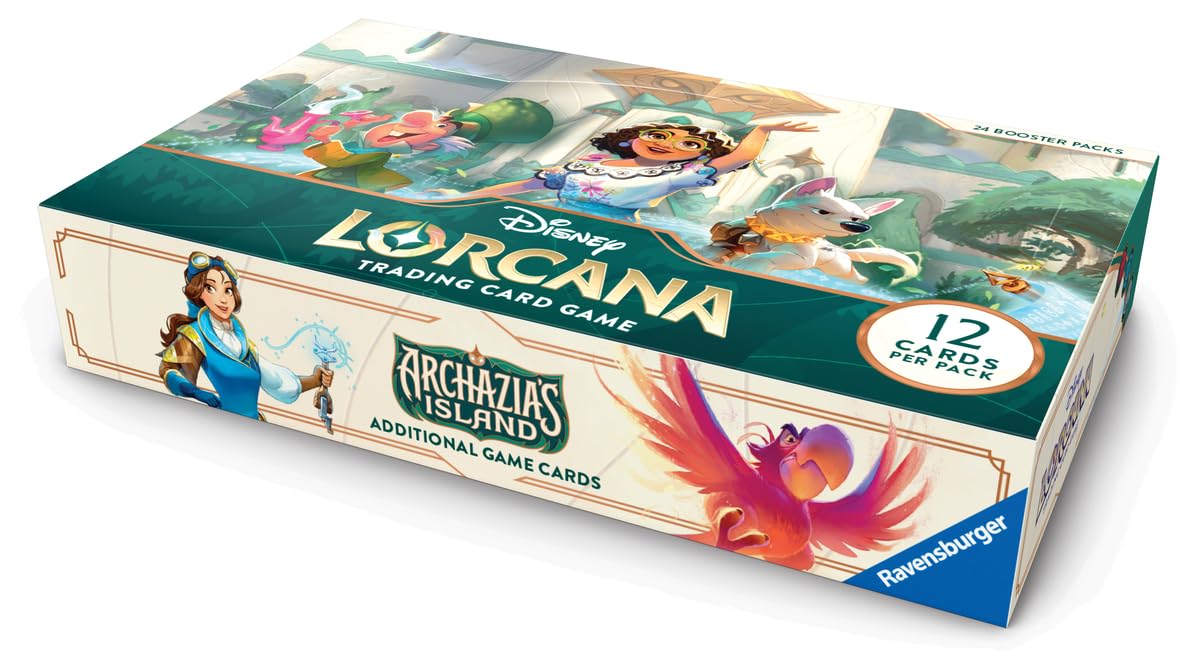 Ravensburger- Disney Lorcana Trading Card Game: Set 7-Espositore con 24 Buste di espansione, 11098557