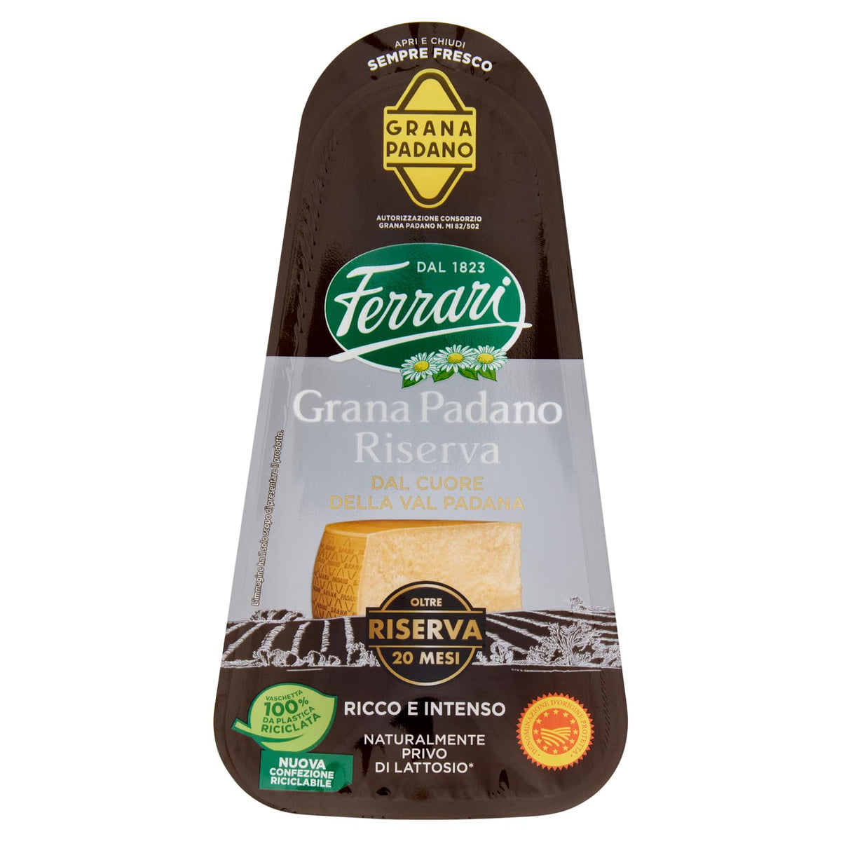 Ferrari grana padano riserva dop oltre 20 mesi 150 g