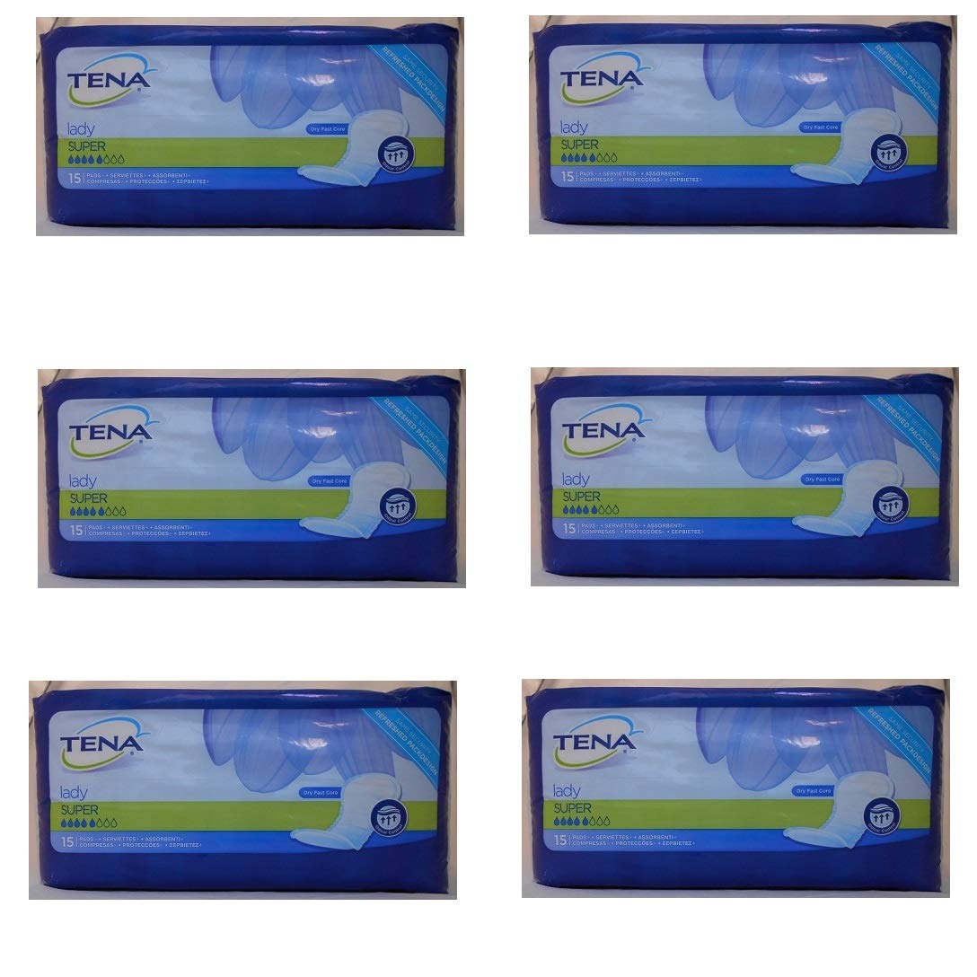 84 Assorbenti TENA lady Super Assorbente anatomico per perdite