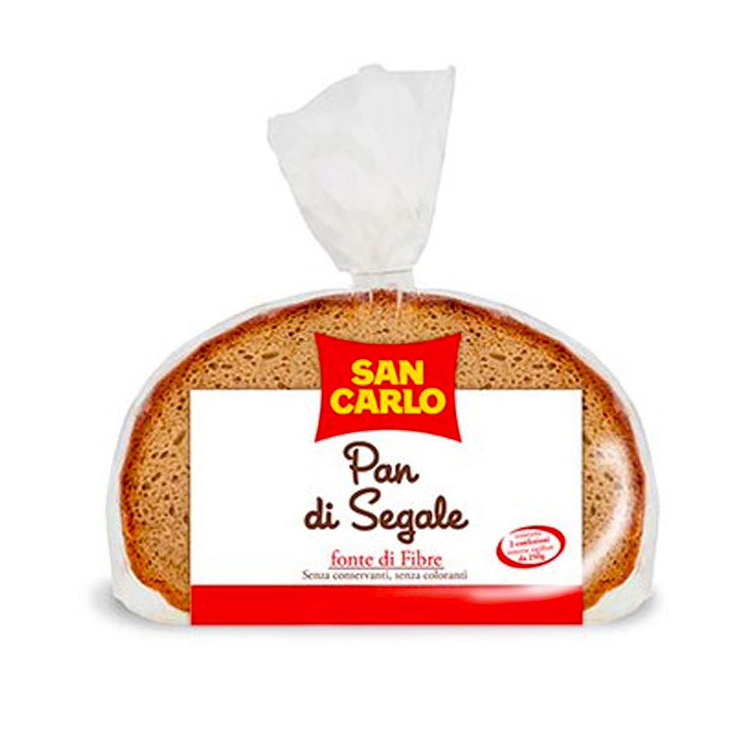San Carlo Pane di Segale. Formato da 500g (2x250g).