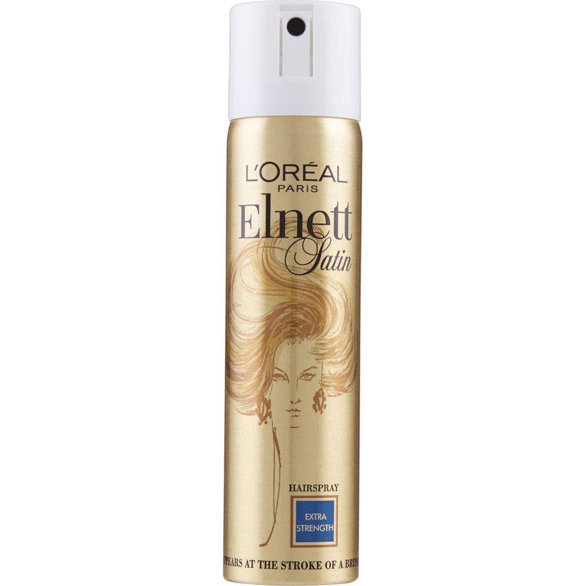 L'Oréal Paris Elnett Fissaggio Forte Lacca Spray per Capelli Minitaglia, 75 ml