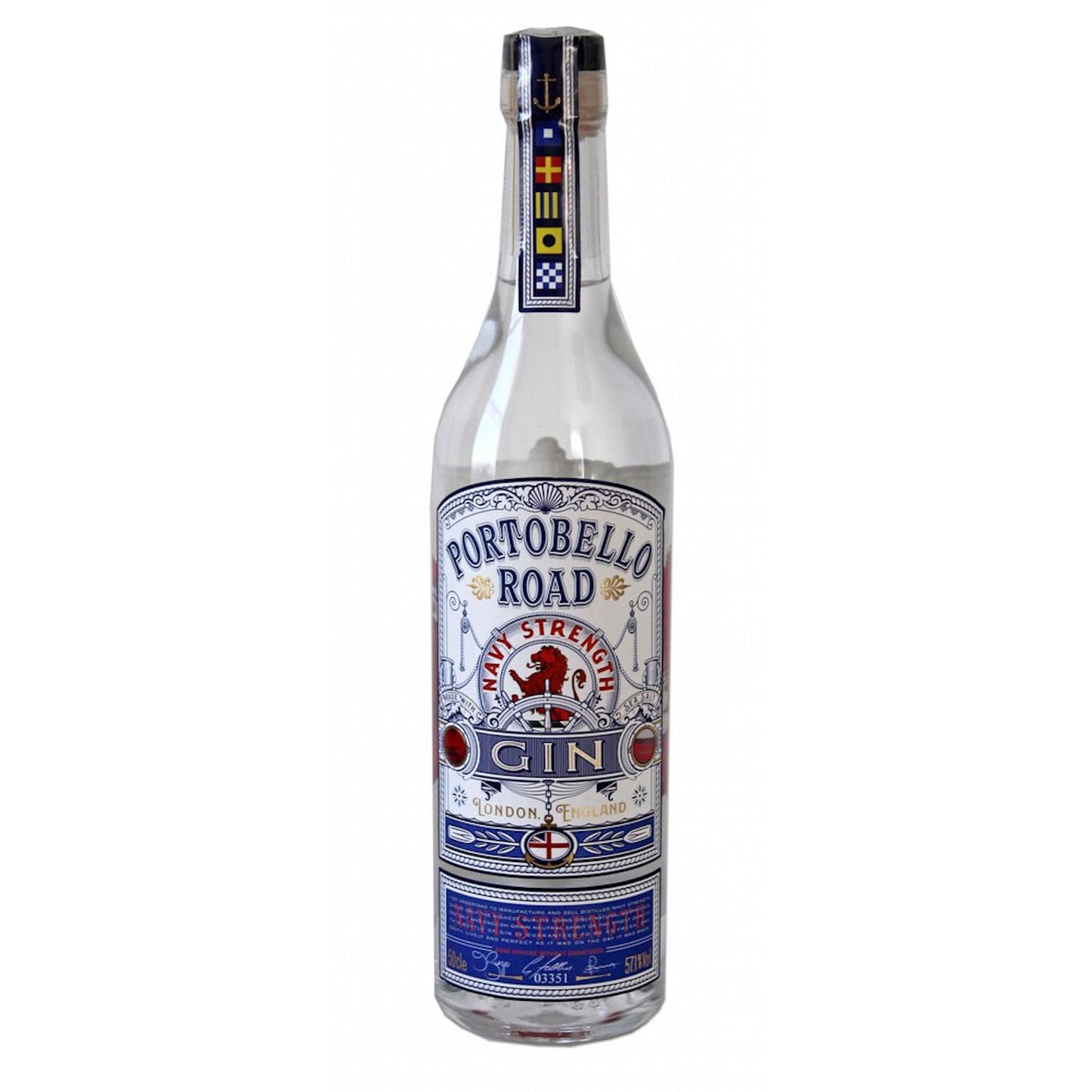 Navy Strenght Gin Portobello Road CL.50