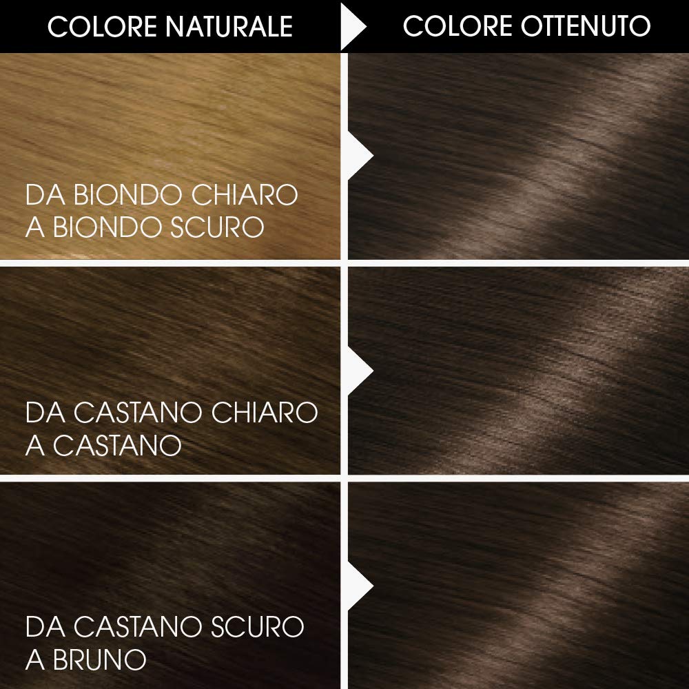 Garnier Belle Color Colorazione Permanente, 24 Castano Scuro