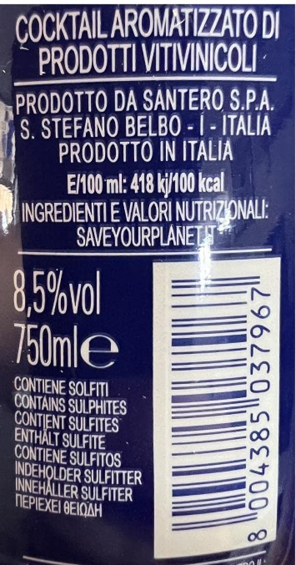 SANTERO 958 SPRITZ READY TO DRINK APERITIVO ALCOLICO 75 CL