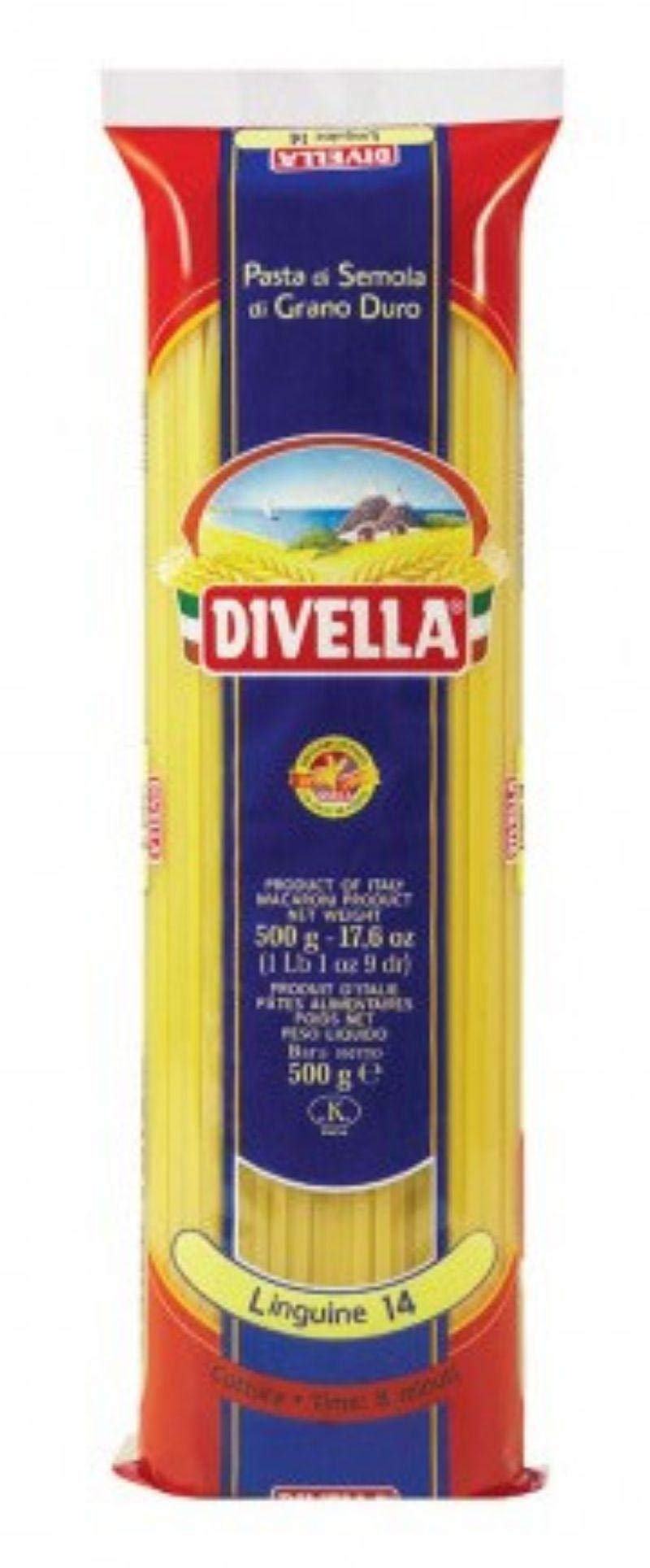 DIVELLA PASTA SEMOLA GRANO DURO LINGUINE N 14 36X500 GR