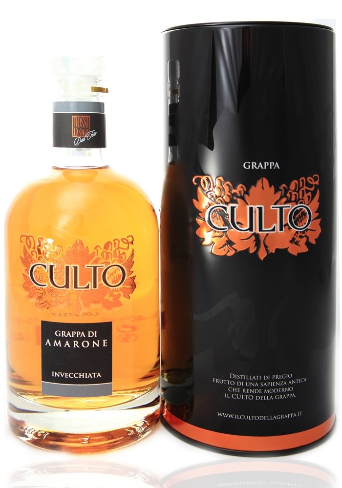 Liquore GRAPPA CULTO DI AMARONE INVECCHIATA - 40% Vol CL70