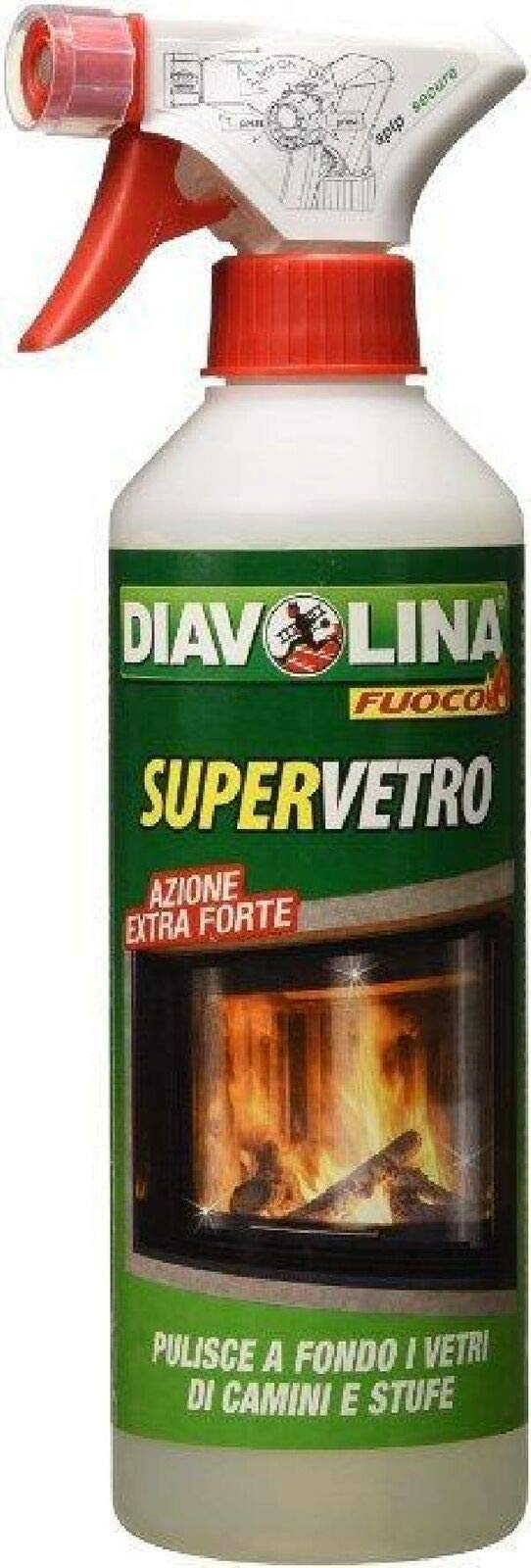 Diavolina Detersivo Spray per Vetri - 500 ml