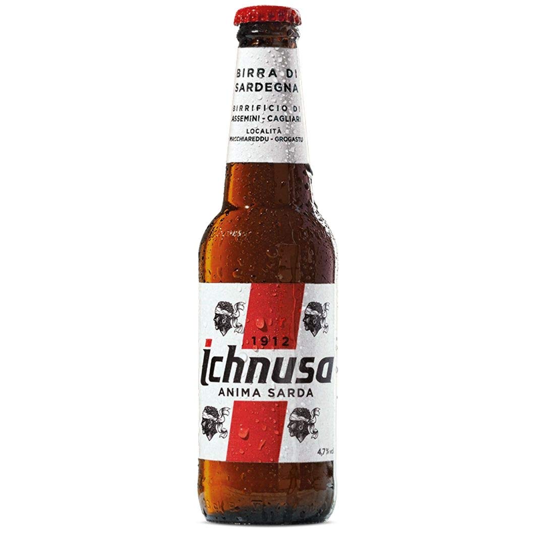 Birra Ichnusa Cassa da 24 bottiglie x 0,33 lt.