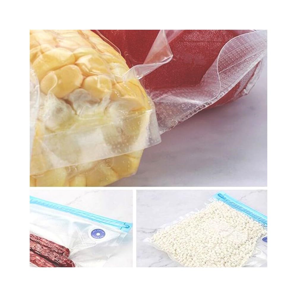 DEALO Zip Bag Sacchetti FRIGO Apri E Chiudi CM.26X28 Medio 10PZ.con Chiusura ERMETICA