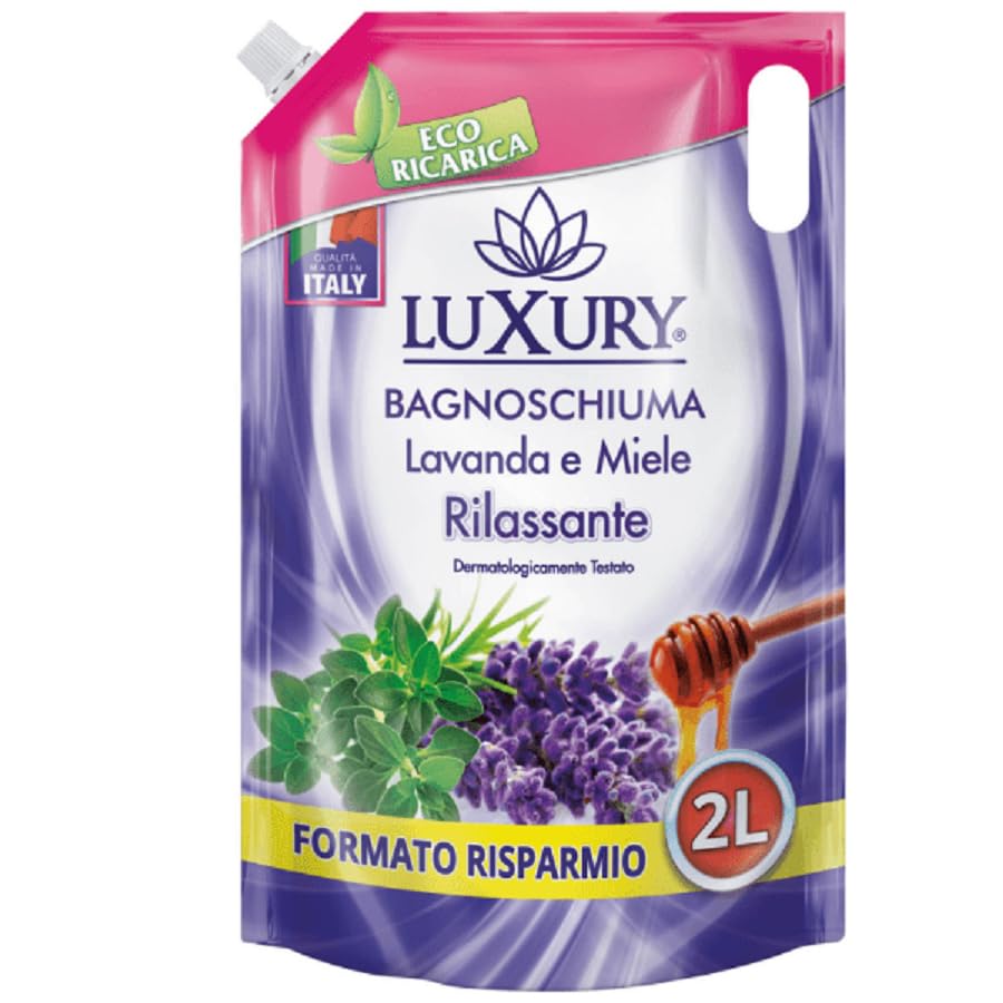 Ecoricarica Bagnoschiuma Lavanda e Miele