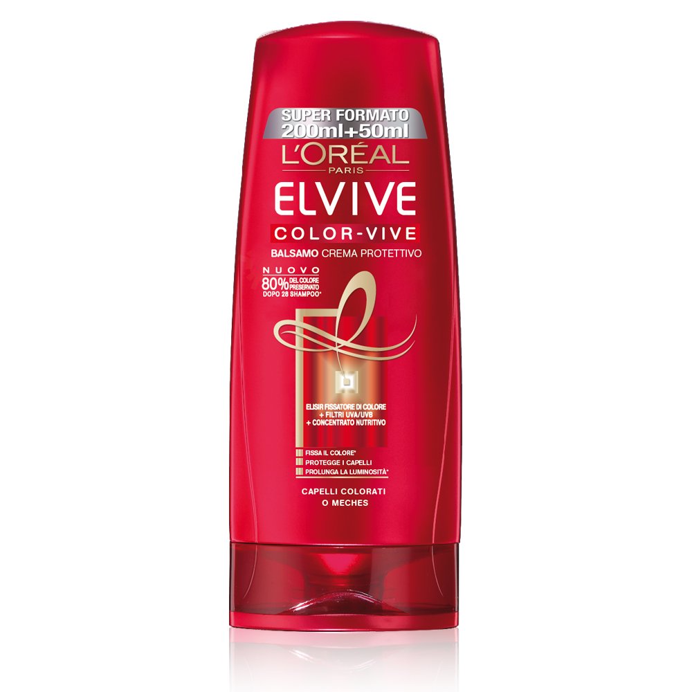 Elvive Color-Vive Balsamo Protettivo per Capelli Colorati o Mèches - 250 ml