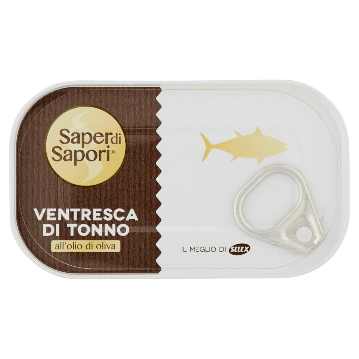 Selex saper di sapori ventresca di tonno all'olio di oliva 125 g