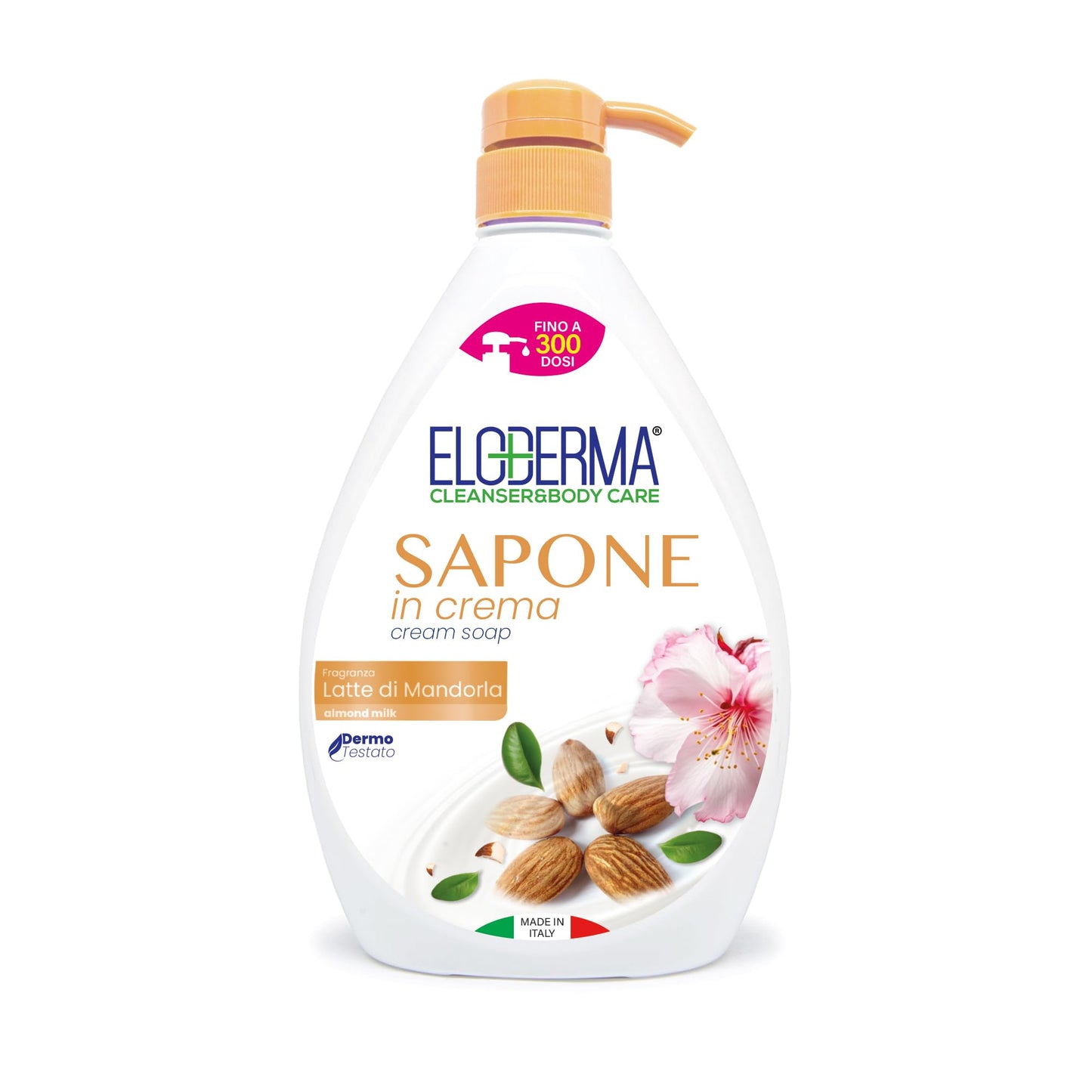 Sapone mani in crema Latte di Mandorla