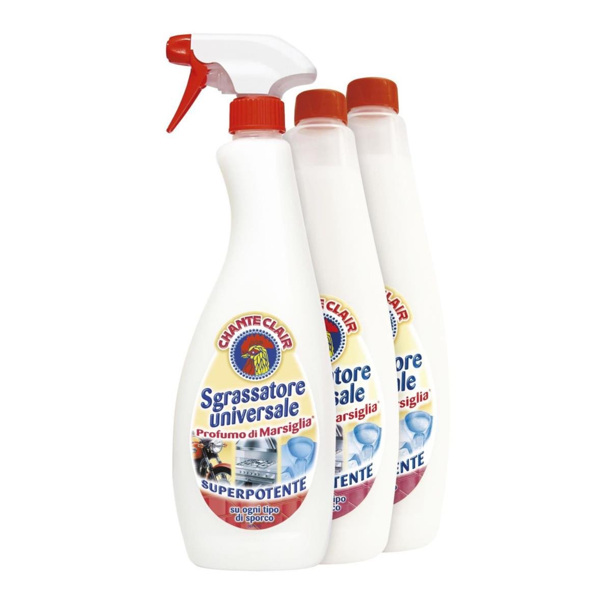 CHANTECLAIR SGRASSATORE MARSIGLIA 1 TRIGGER + 2 RICARICHE