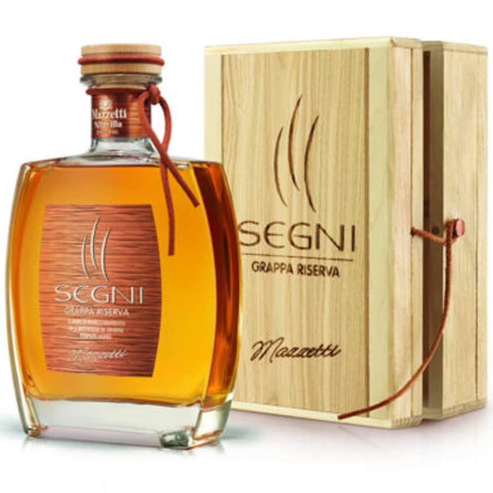 Mazzetti d'Altavilla - Grappa Riserva "Segni" 0,70 lt. Con cofanetto legno
