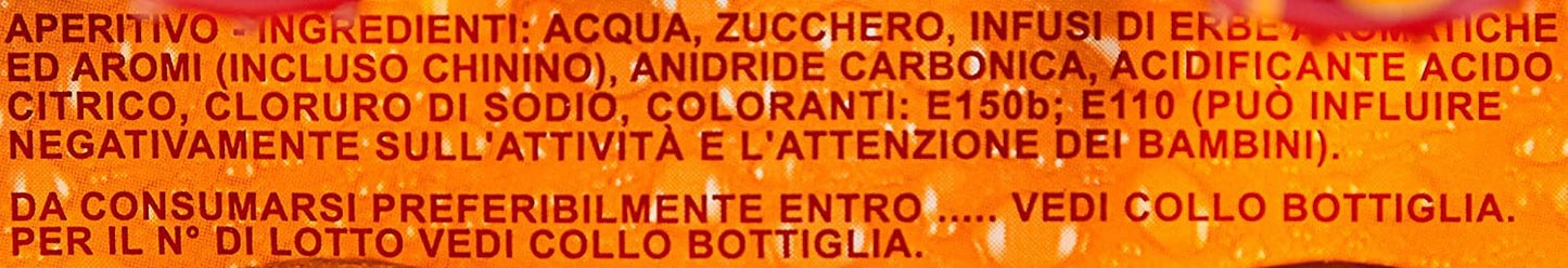 80 aperitivi CRODINO senza alcool amaro dall'Italia 100 ml