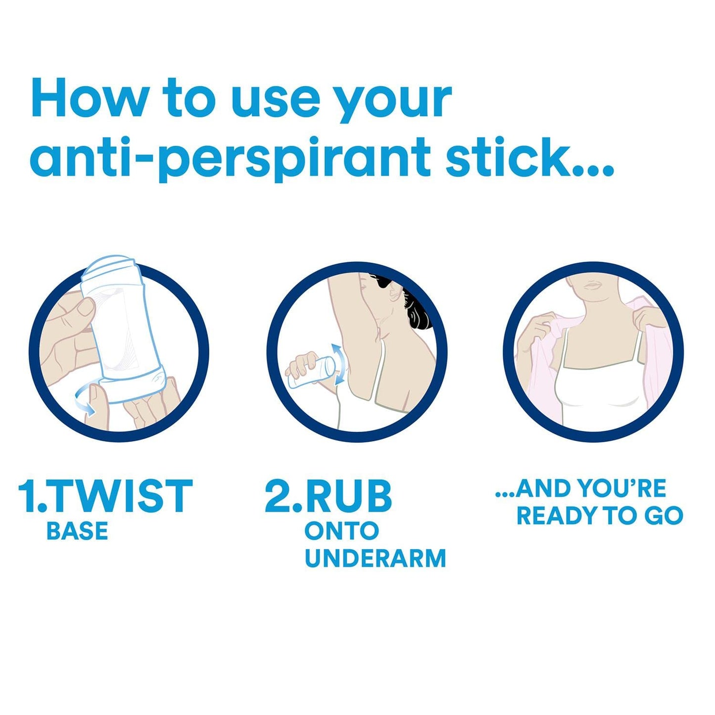 Dove Confezione da 6 deodoranti originali antitraspiranti, confezione da 40 ml, essenziali per la toelettatura e l'igiene del corpo per uomini e donne