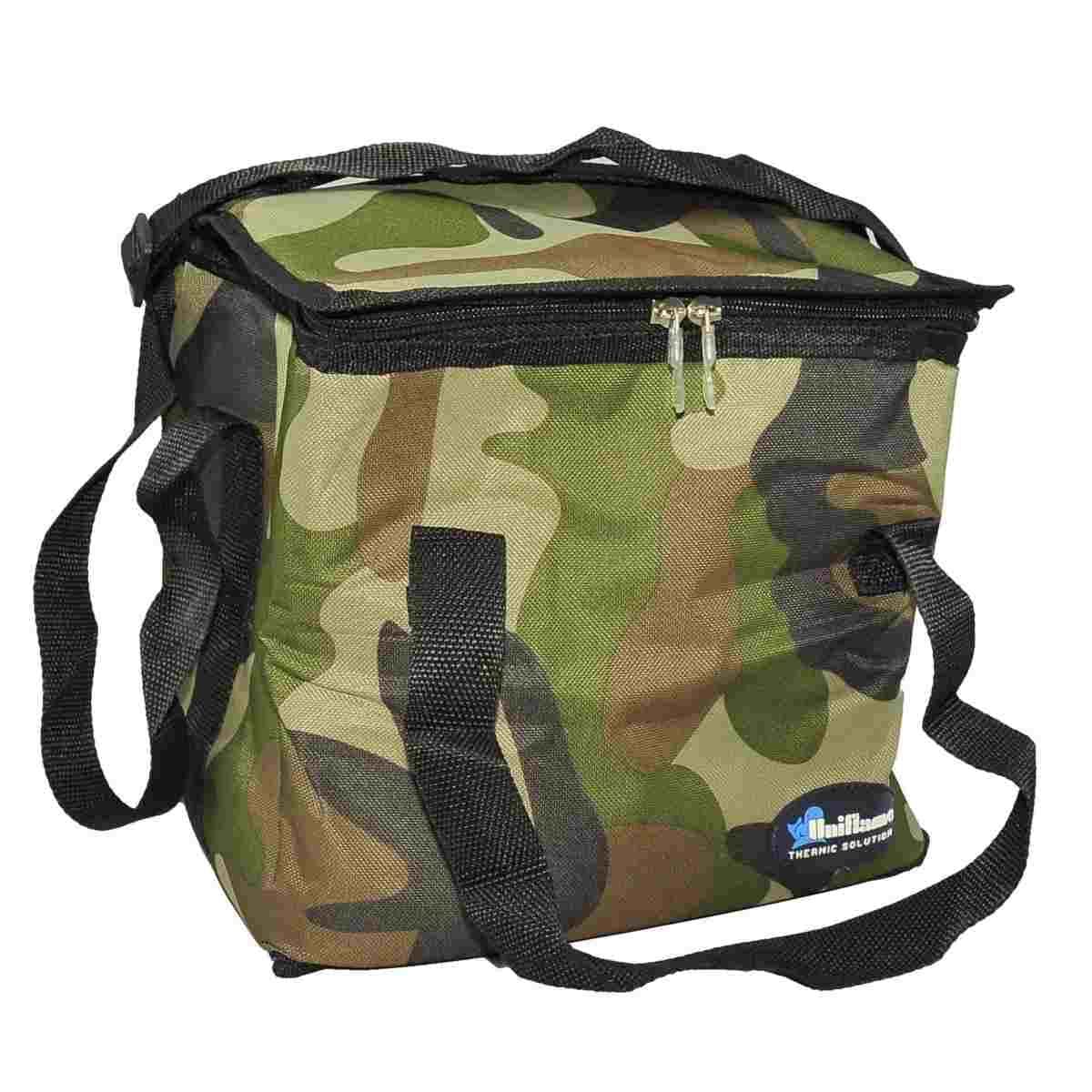 UNIFLAME SRL (FLA)- L.Militare Borsa Termica 15lt 025172, Stampa con Lettere, Multicolore, 123
