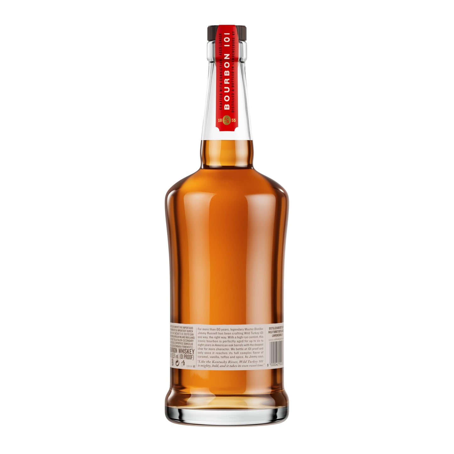 Wild Turkey - 101 Kentucky Straight Bourbon Whiskey, 70 cl, 50.5% Vol