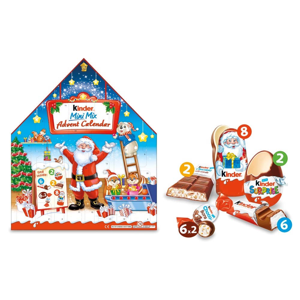 Kinder Maxi Calendario Dell'avvento Chalet, 351g