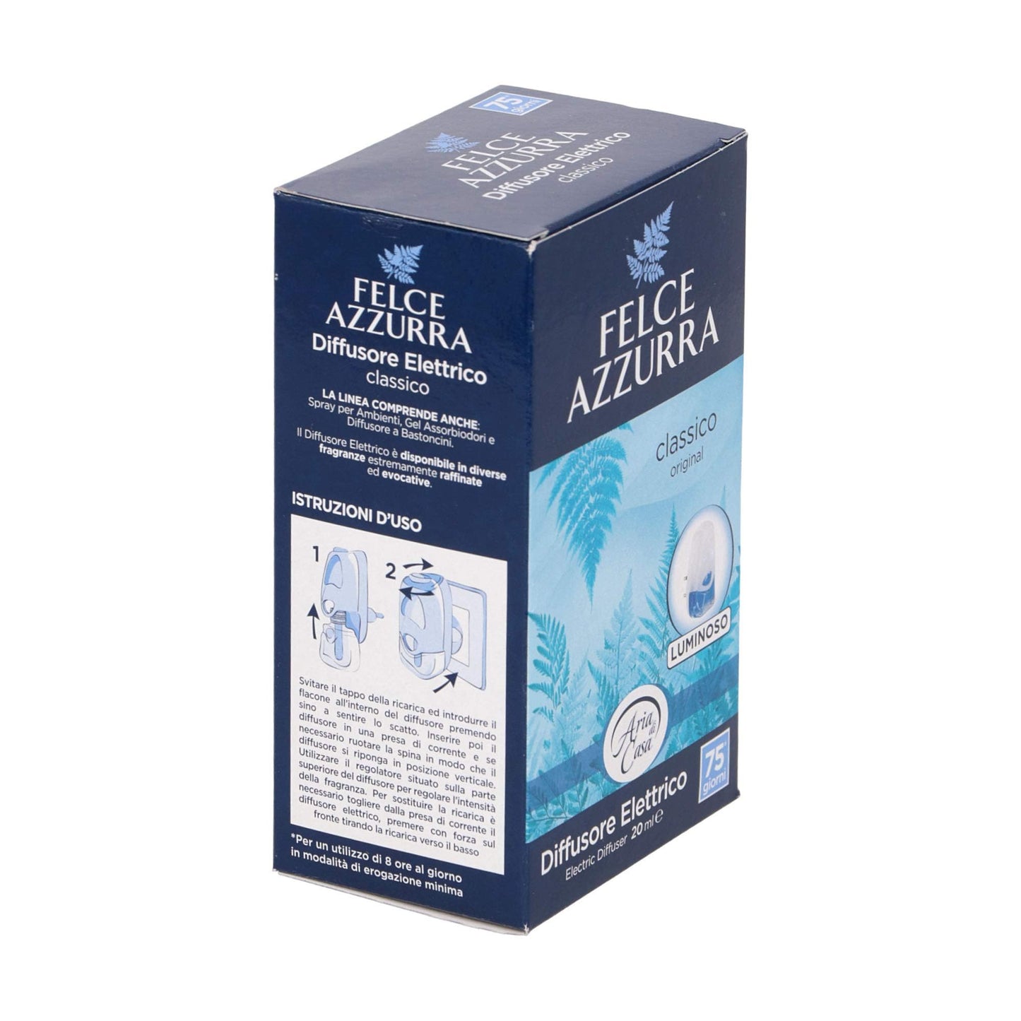 FELCE AZZURRA ARIA DI CASA ELETTRICO BASE TALCO CLASSICO 20 ML