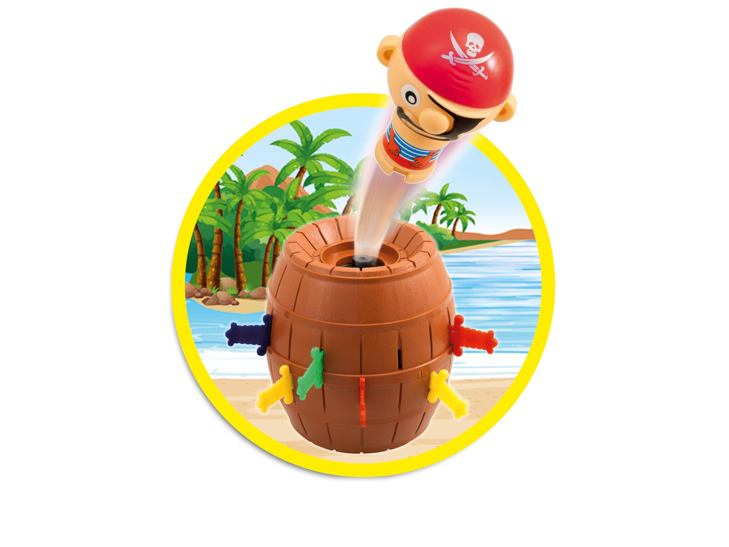 Teorema Giochi VD65172 Gioco in Scatola Attenti al Pirata, Multicolore