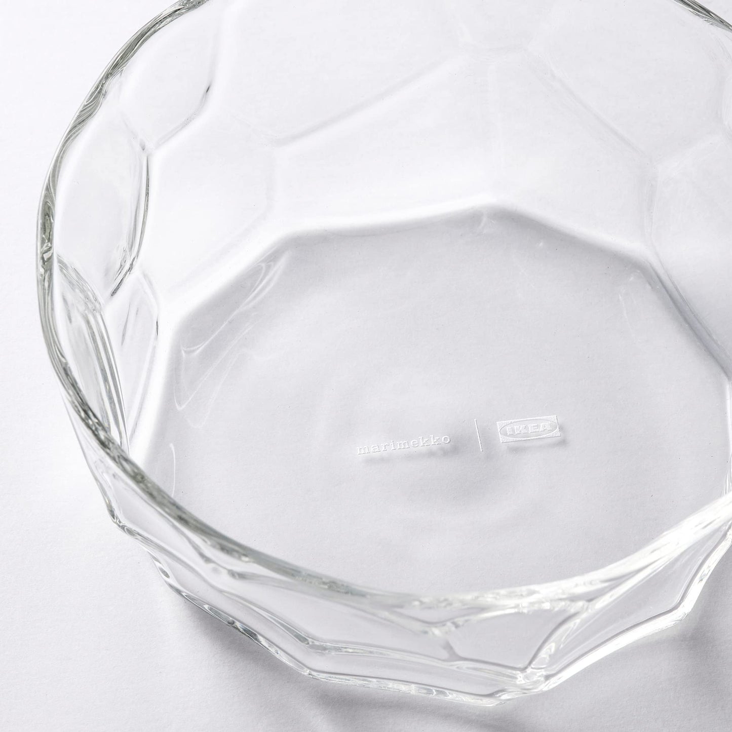 IKEA Ciotola BASTUA, 13 cm, vetro trasparente