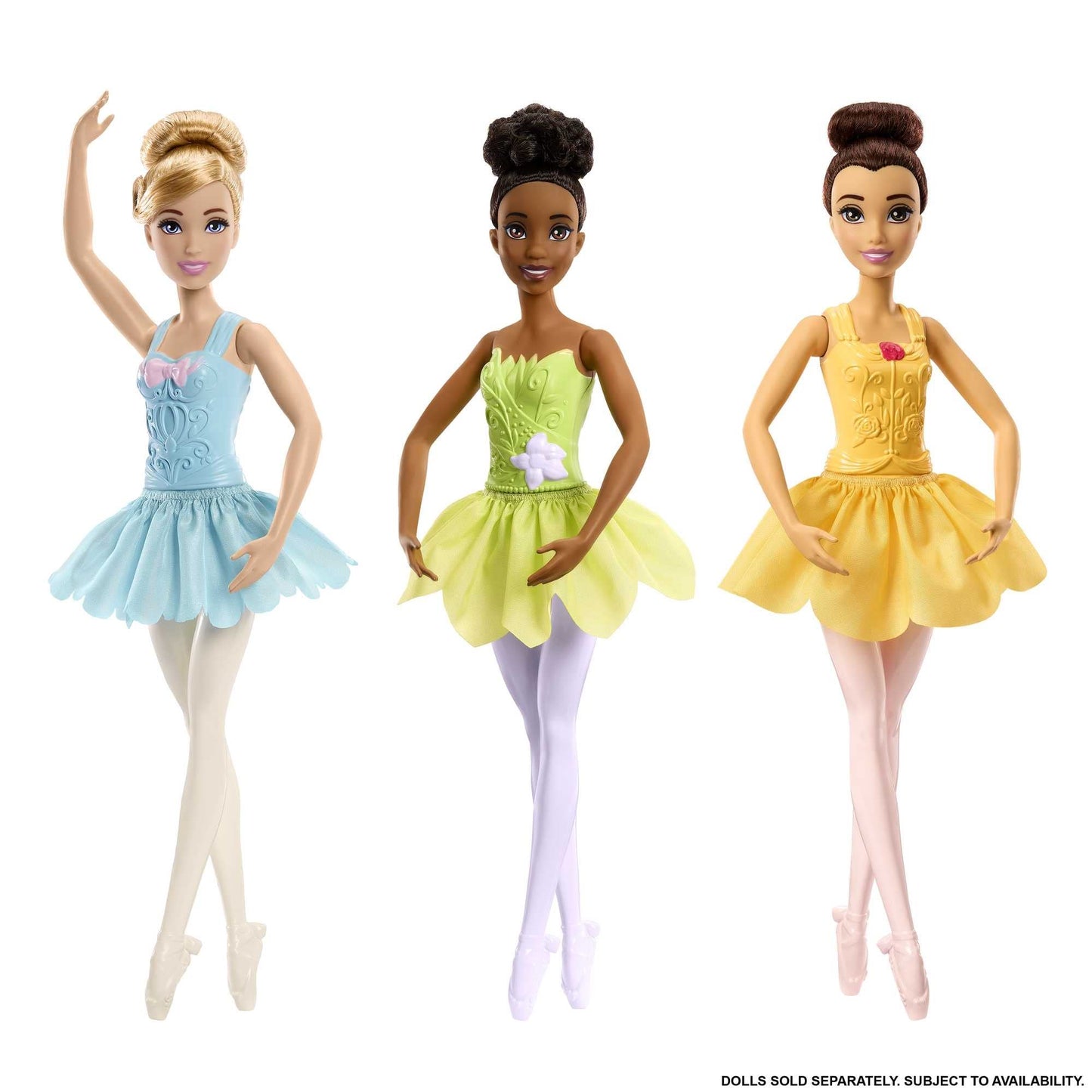 PRINCIPESSE DISNEY - Ballerina Tiana Bambola altezza 28cm Principesse Originale MATTEL HLV94 - bimbi dai 3 anni in su