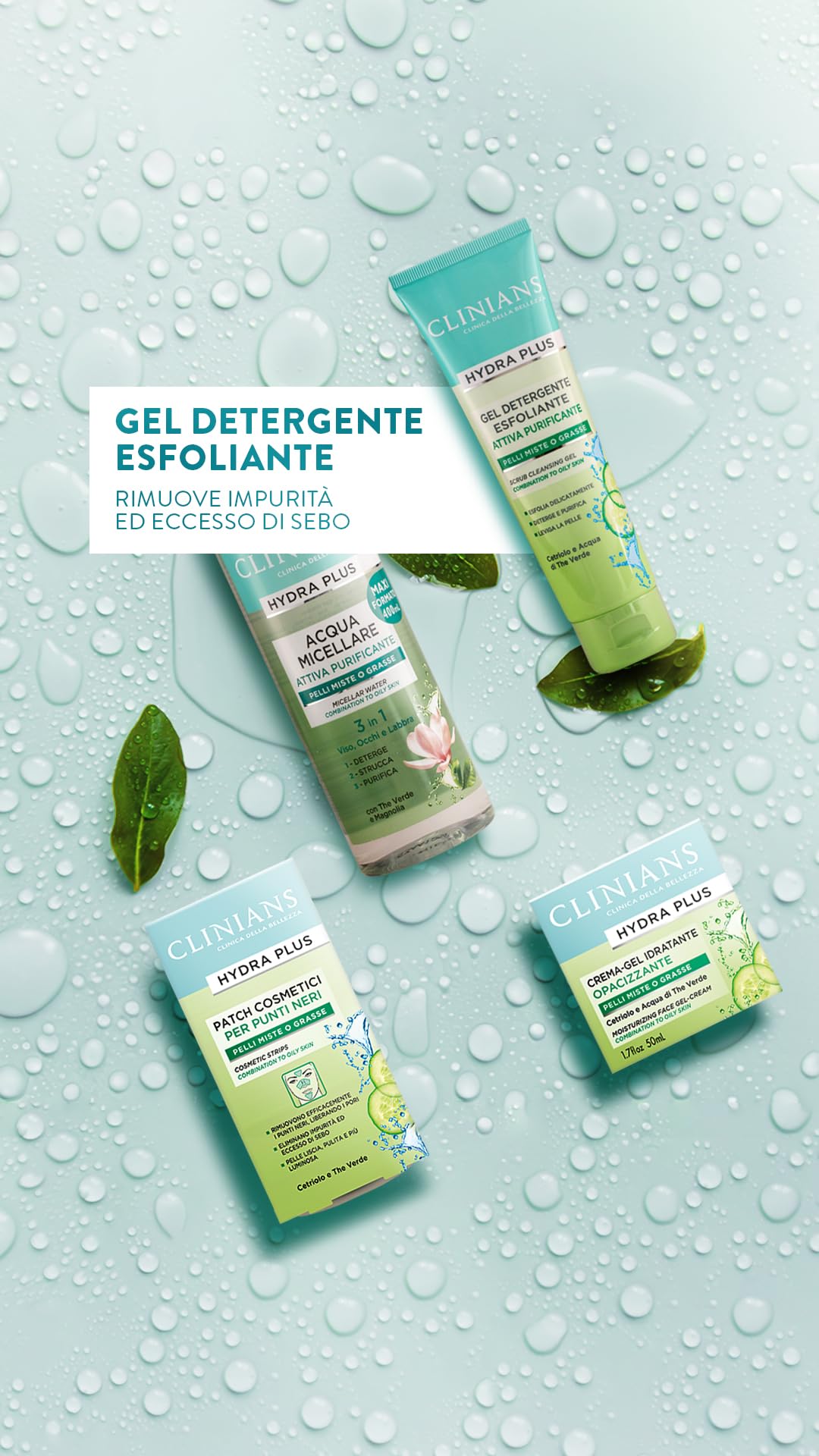 Clinians - Hydra Basic Gel Detergente Esfoliante 150 ml