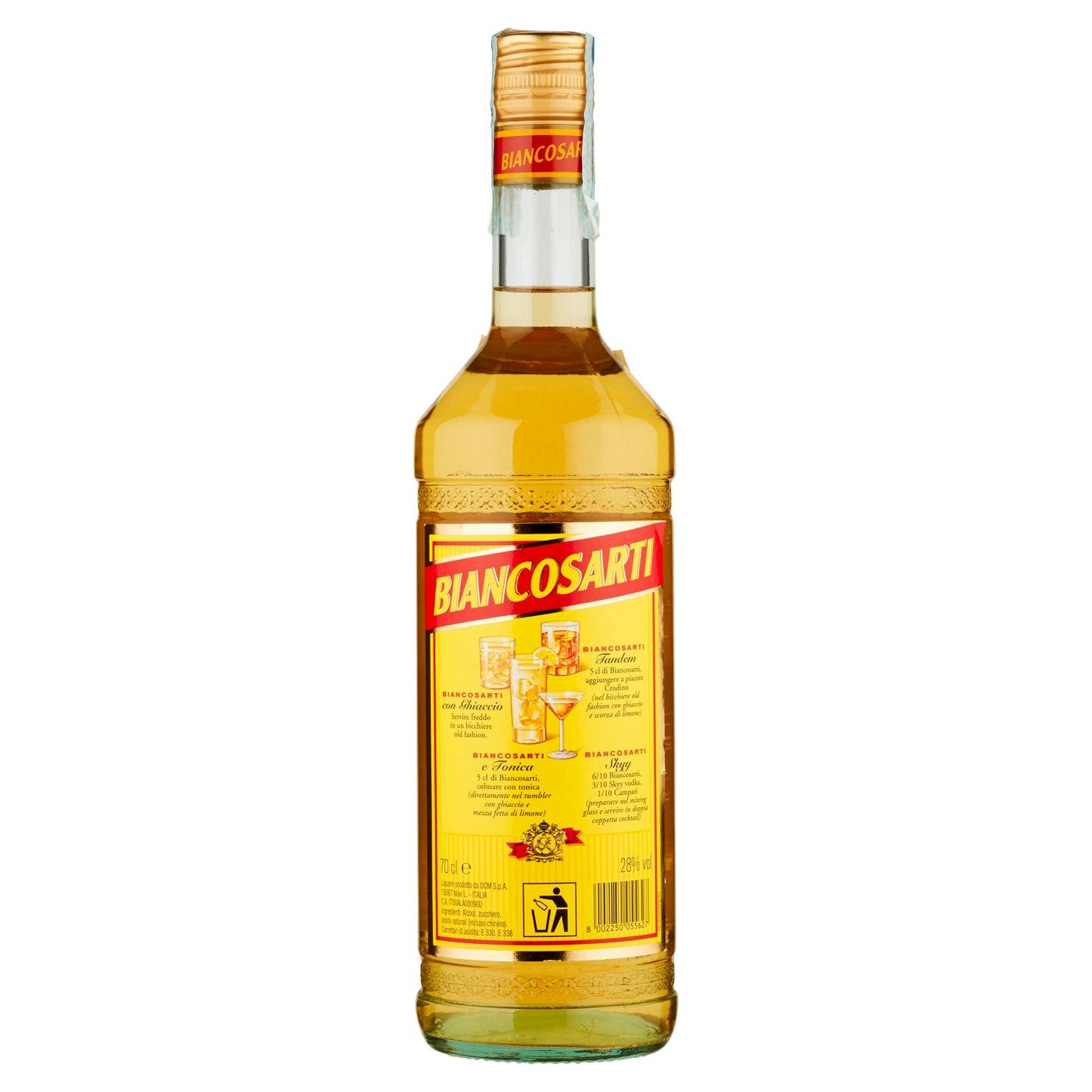 Biancosarti - Aperitivo Alcolico, Bitter, 70cl, 28% Vol