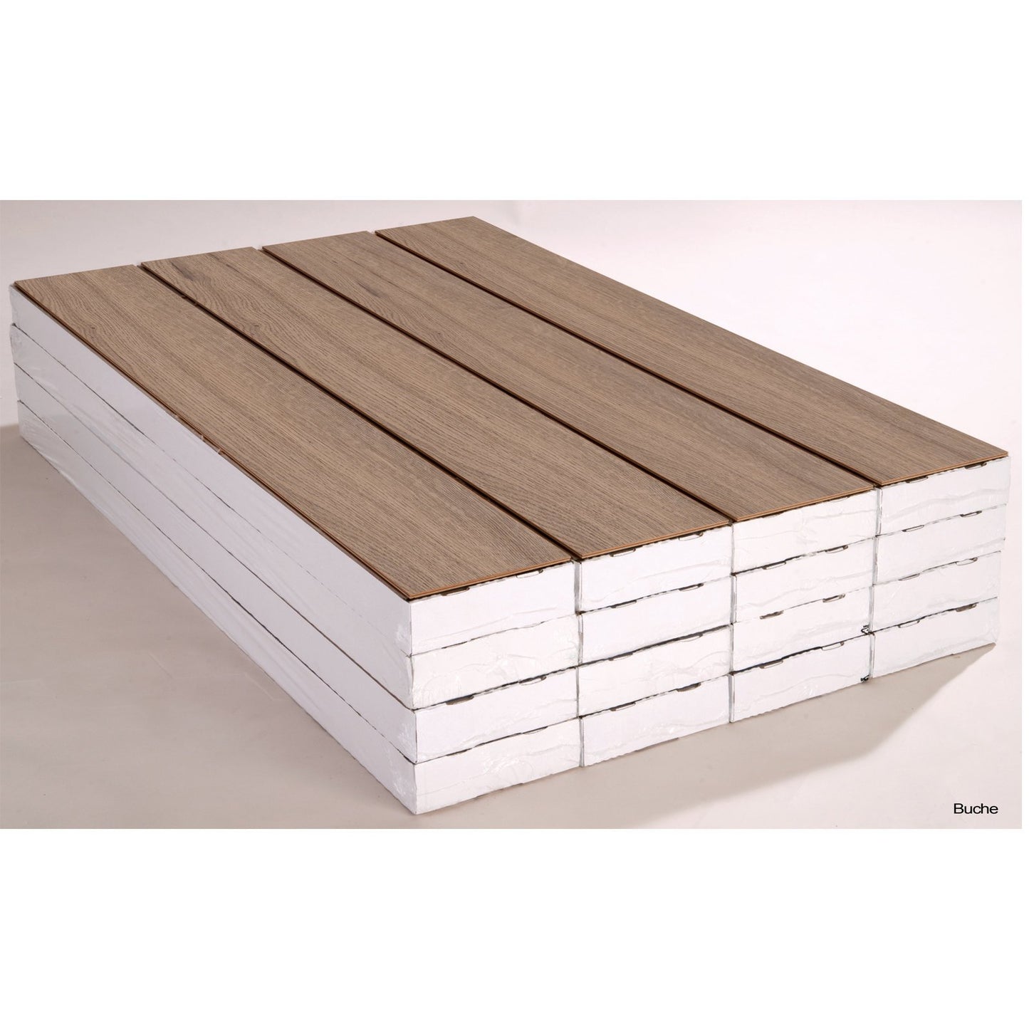 Pavimento Laminato Kronotex a Incastro, Scatola 2,131 m²/AC4, Spessore 8mm. Rovere Scuro Millennium