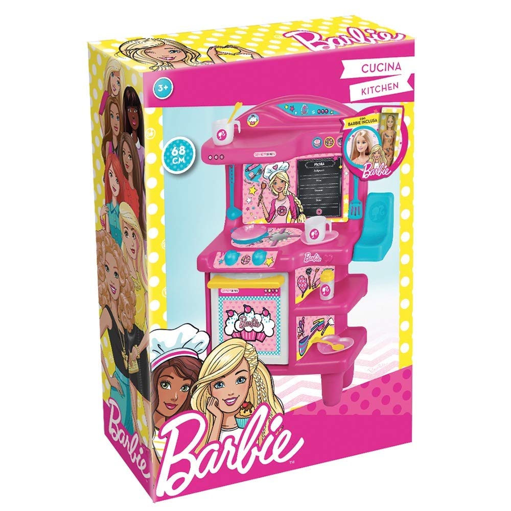 Grandi Giochi, GG00516 - Cucina 68 cm con Barbie