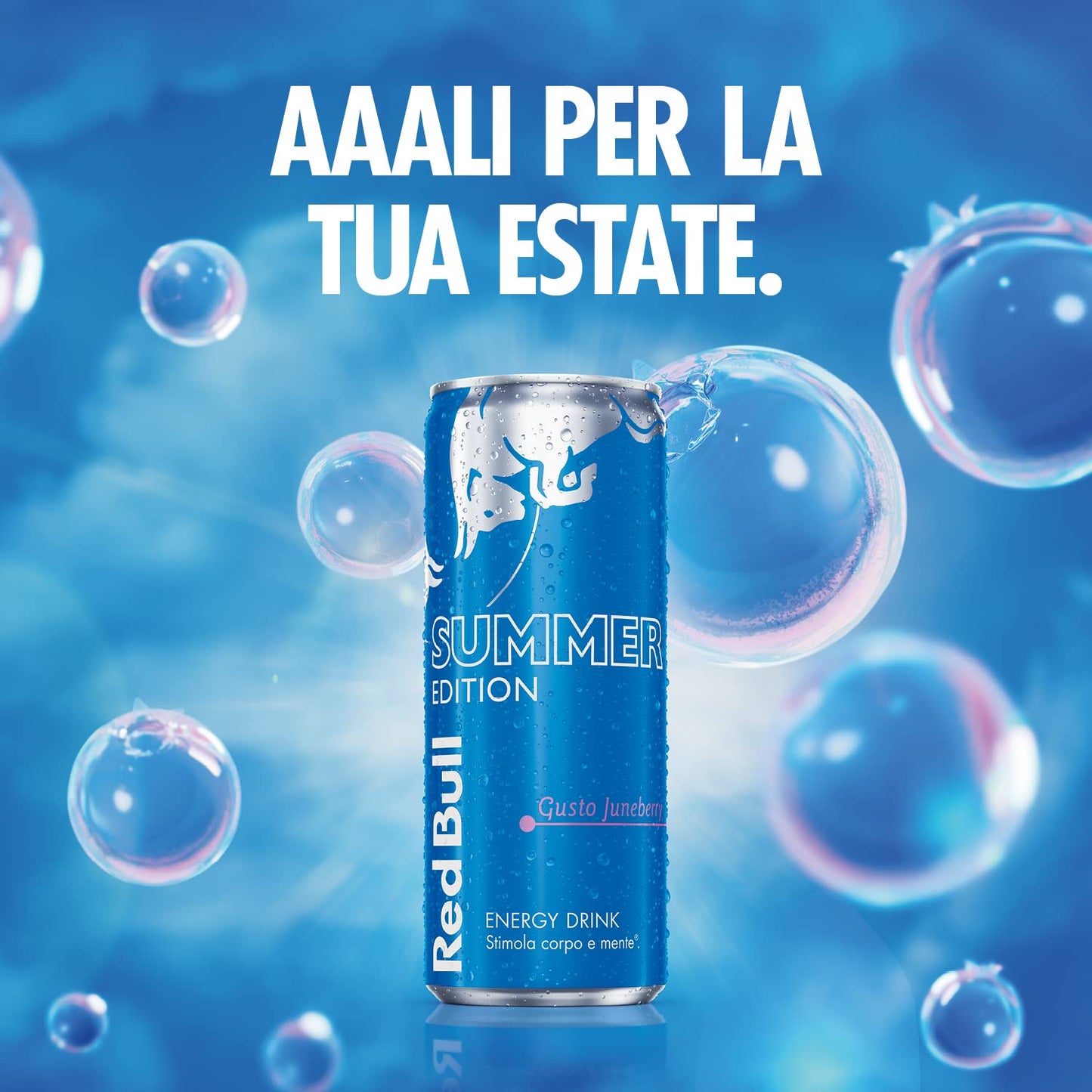 Red Bull Energy Drink, Gusto Juneberry, 250 ml (24 Lattine)